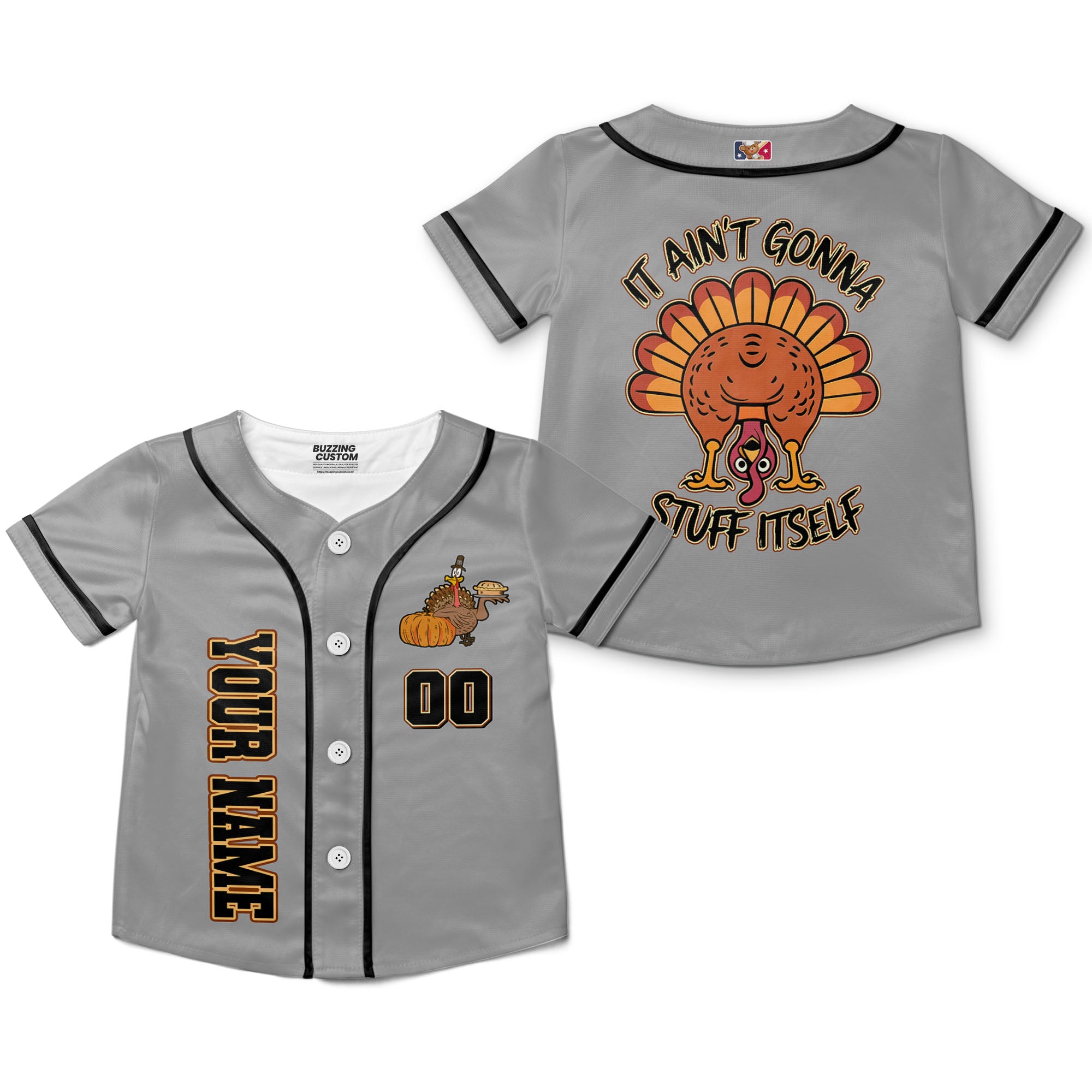personalize-thanksgiving-baseball-it-aint-gonna-stuff-itself-grey-nda60-3273