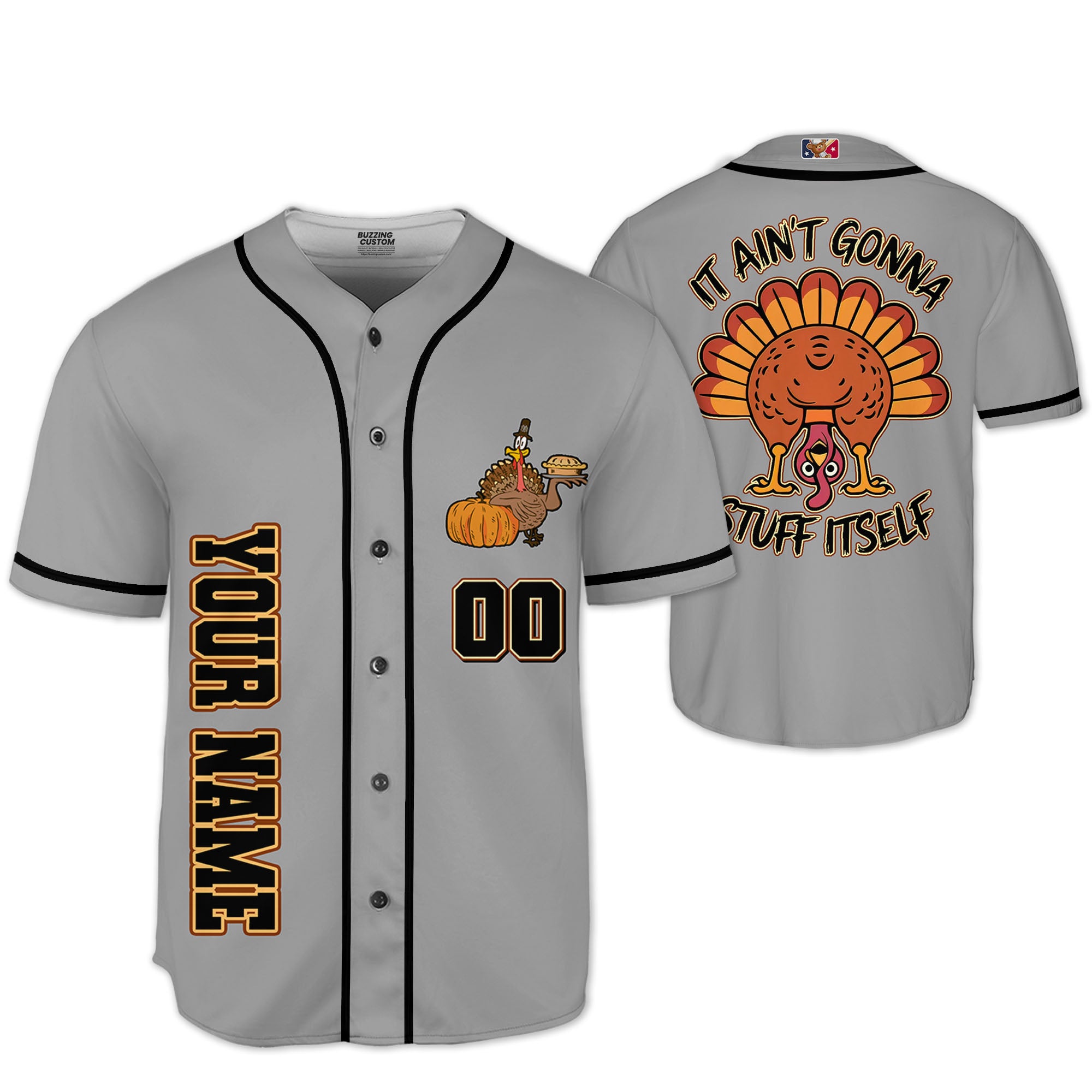 personalize-thanksgiving-baseball-it-aint-gonna-stuff-itself-grey-nda60-3273