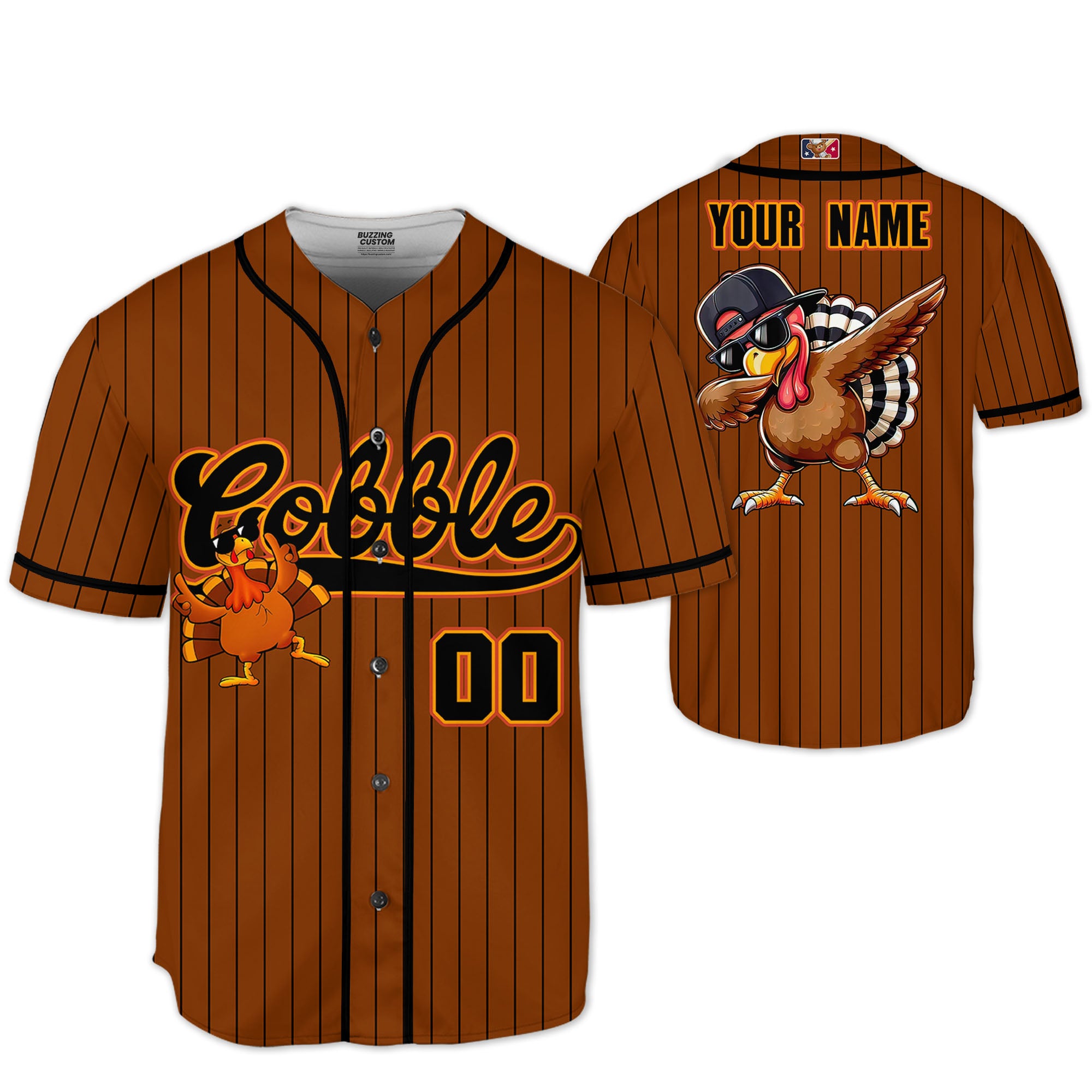 personalize-thanksgiving-baseball-gobble-brown-nda59-4106