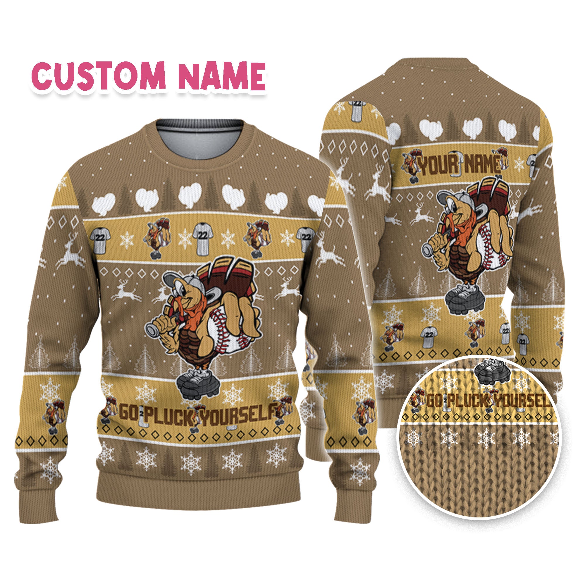personalize-ugly-thanksgiving-turkey-player-baseball-light-brown-nda31-3067