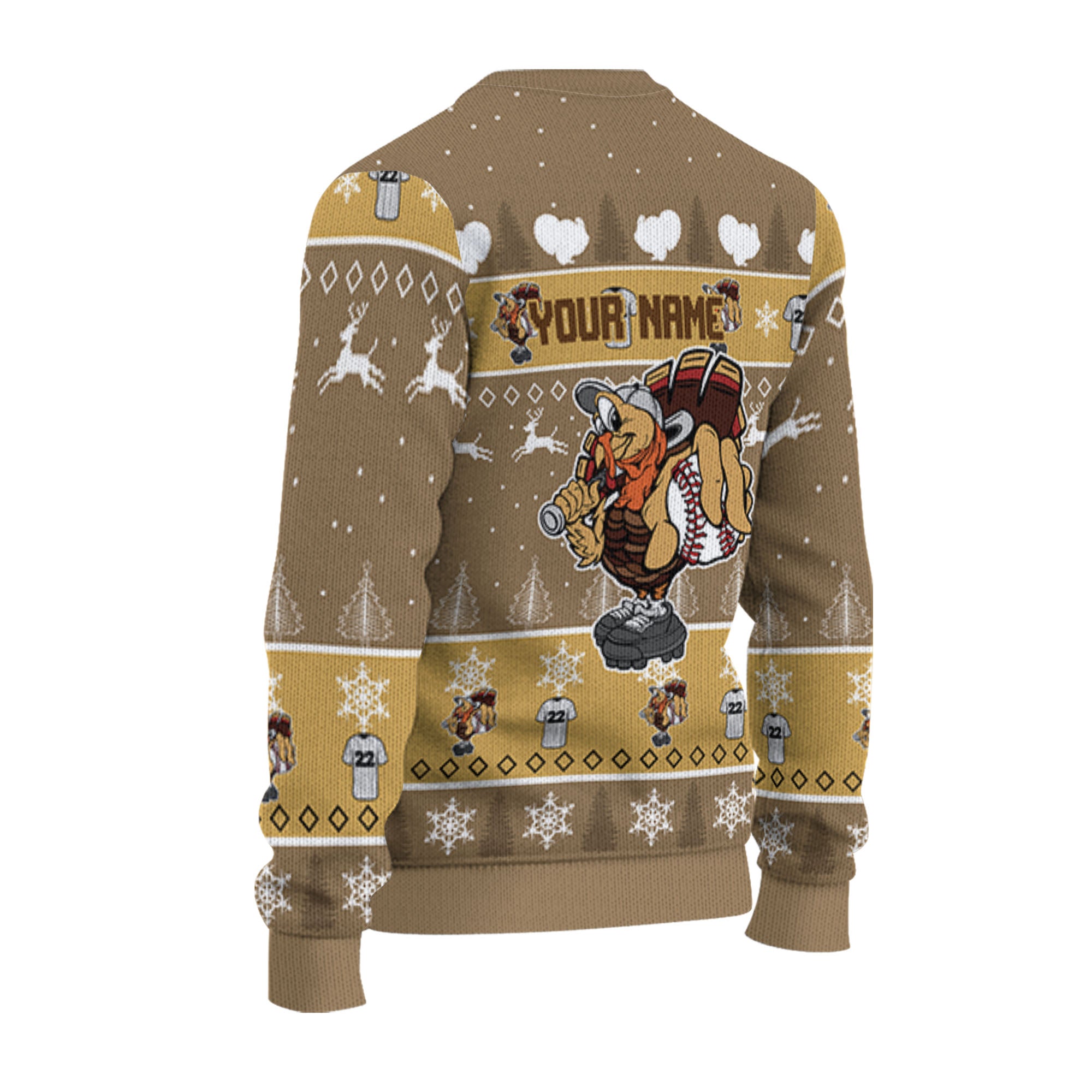 personalize-ugly-thanksgiving-turkey-player-baseball-light-brown-nda31-3067