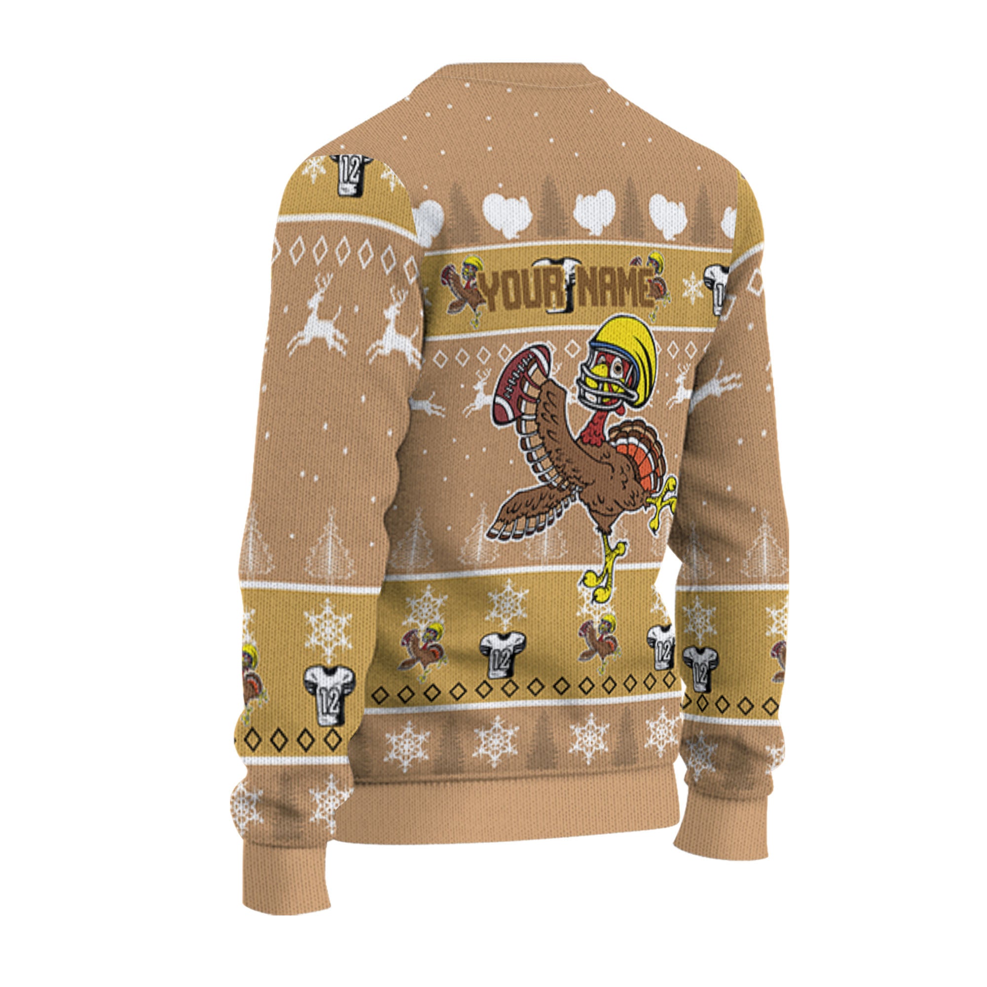personalize-ugly-thanksgiving-turkey-player-football-light-brown-nda30-3545
