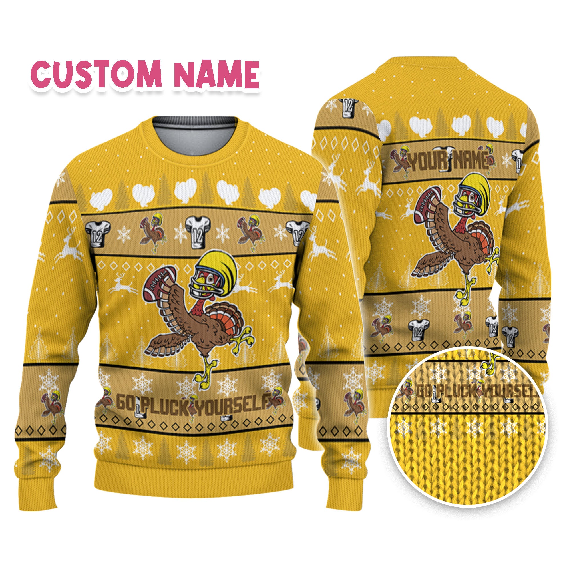 personalize-ugly-thanksgiving-turkey-player-football-yellow-nda30-1390