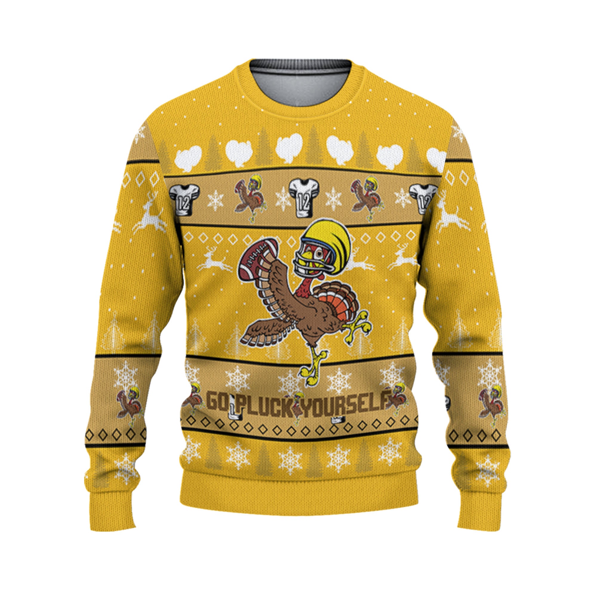 personalize-ugly-thanksgiving-turkey-player-football-yellow-nda30-1390