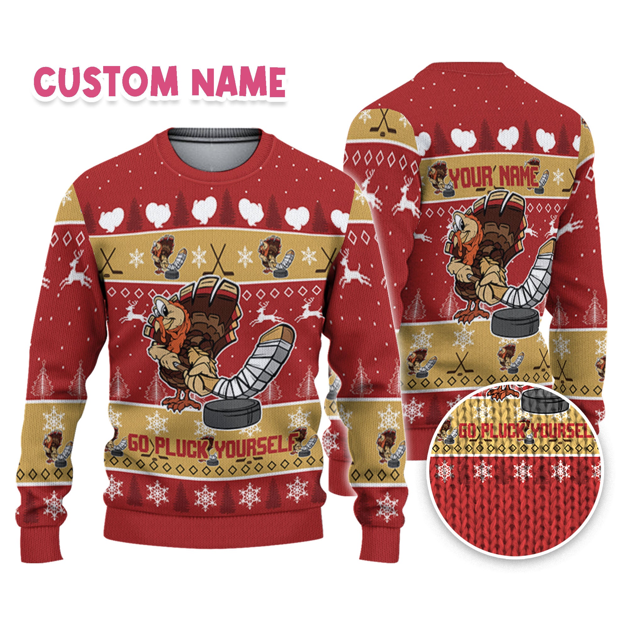 personalize-ugly-thanksgiving-turkey-player-hockey-sport-red-nda29-8787
