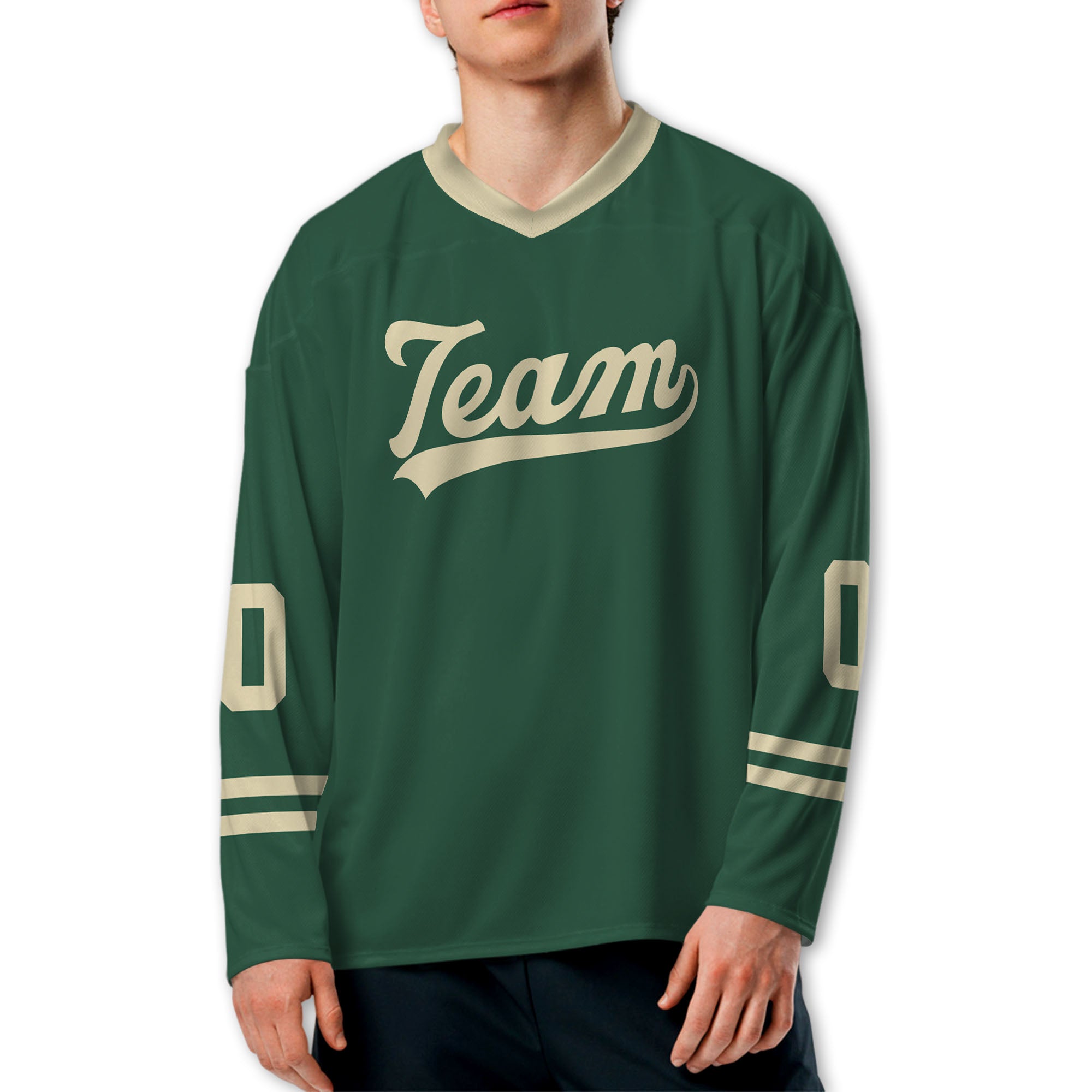 personalize-vintage-hockey-jersey-sport-awesome-forest-green-i3-5078