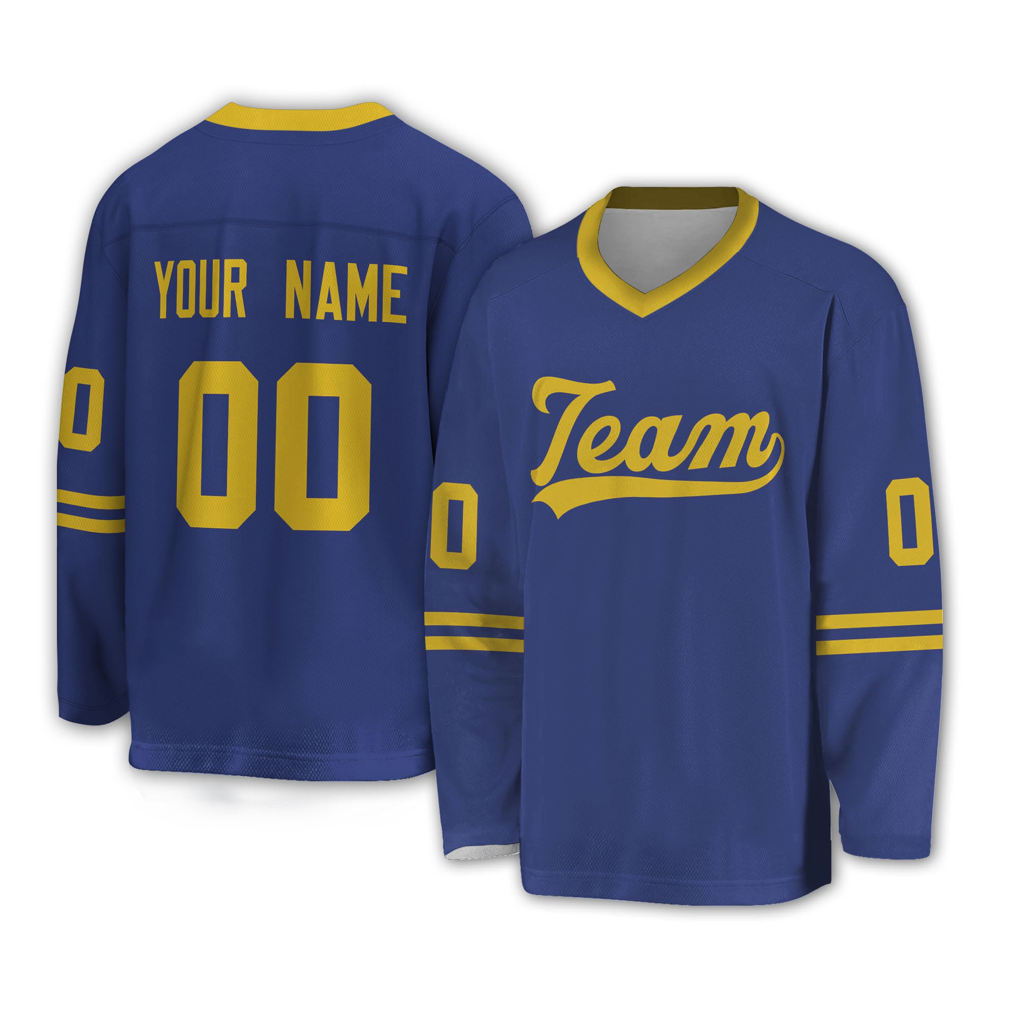 personalize-vintage-hockey-jersey-sport-awesome-yellow-royal-blue-i3-7781