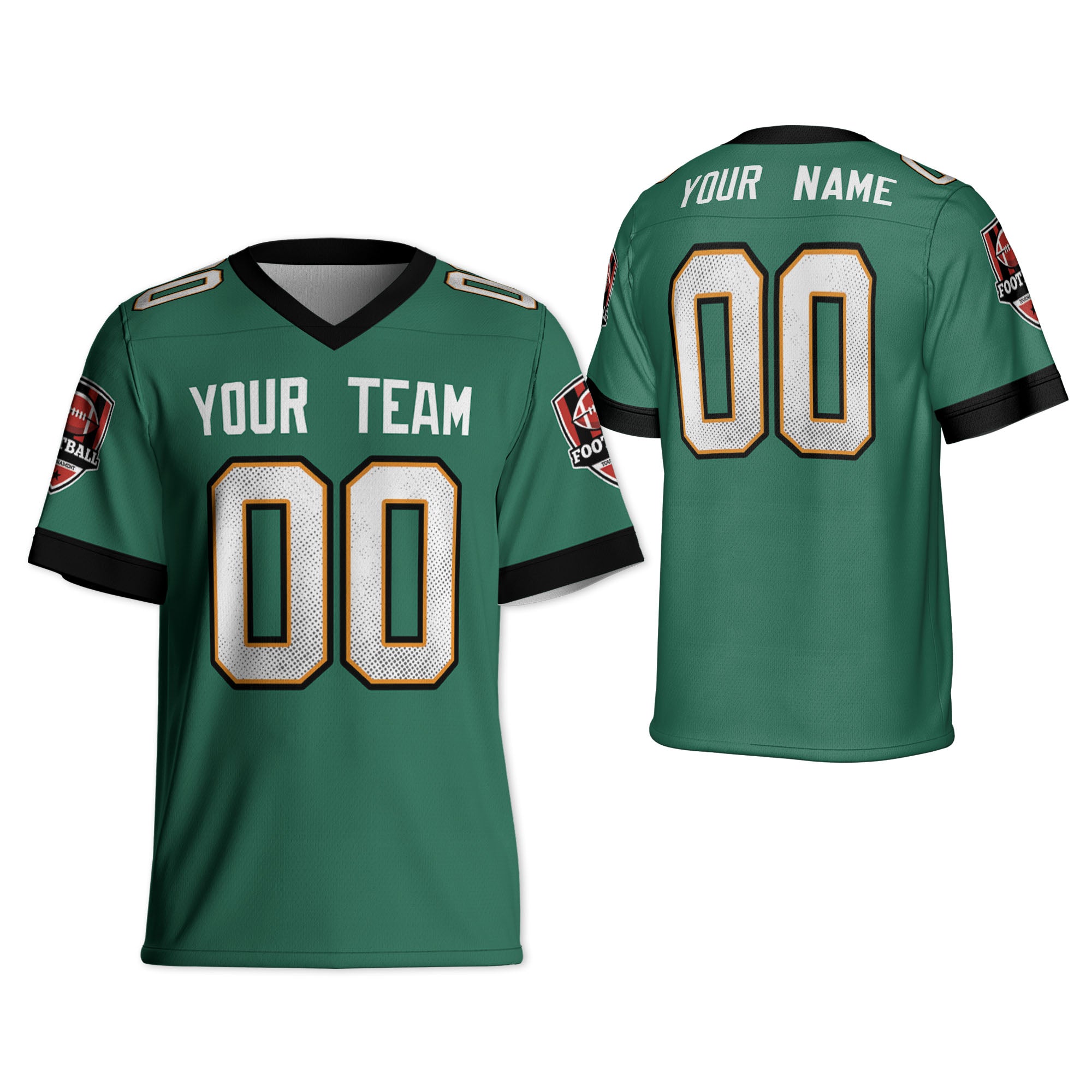personalize-vintage-team-name-football-jersey-green-nda11-1733
