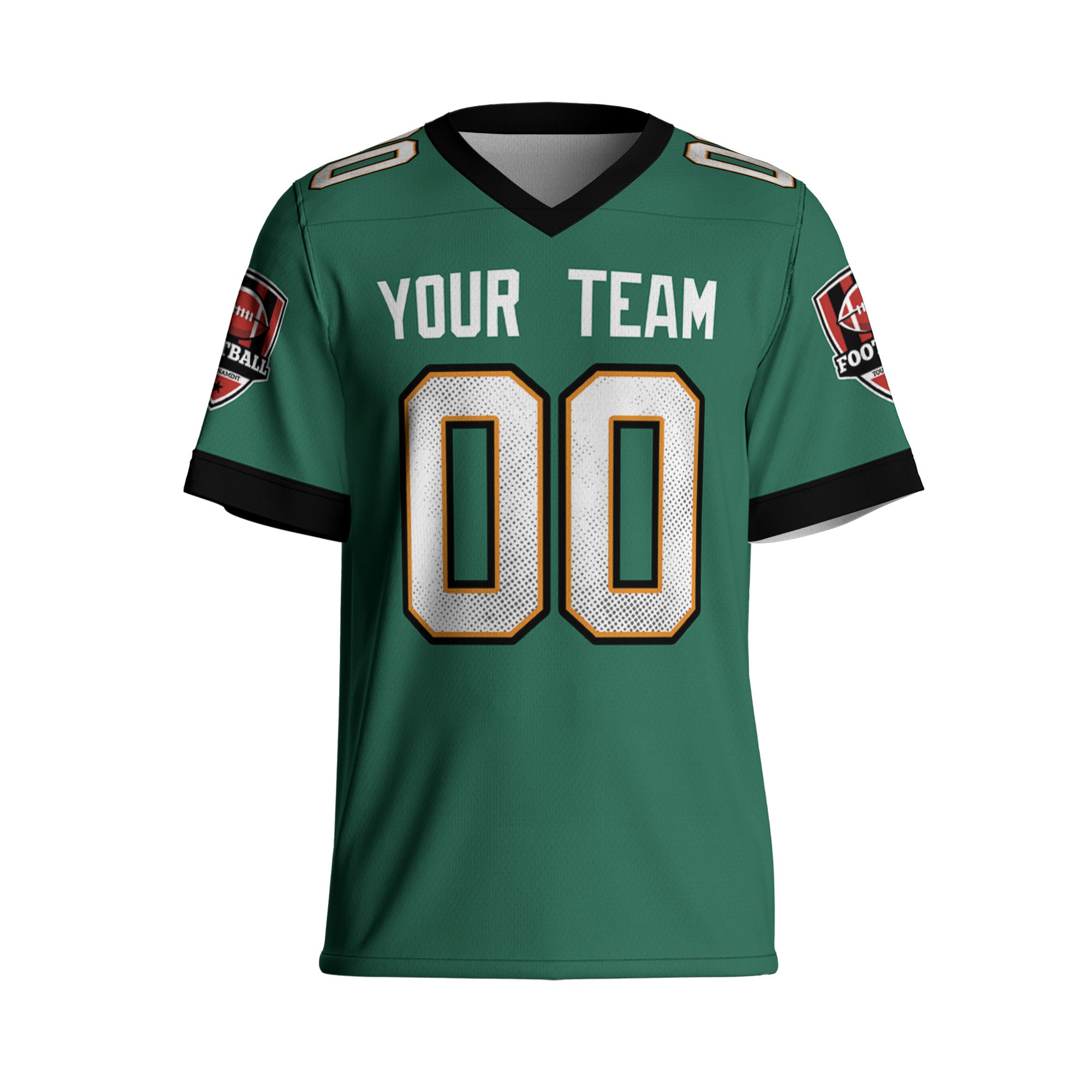 personalize-vintage-team-name-football-jersey-green-nda11-1733