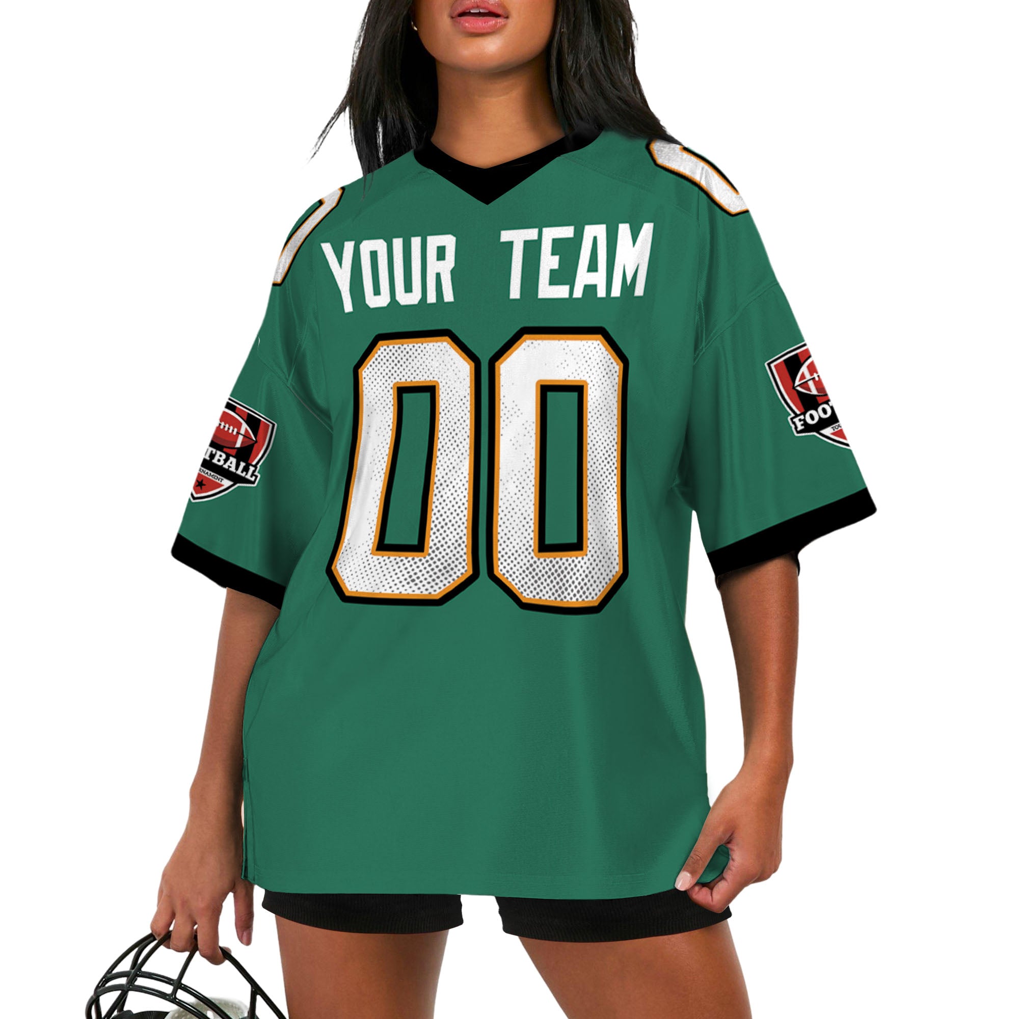 personalize-vintage-team-name-football-jersey-green-nda11-1733