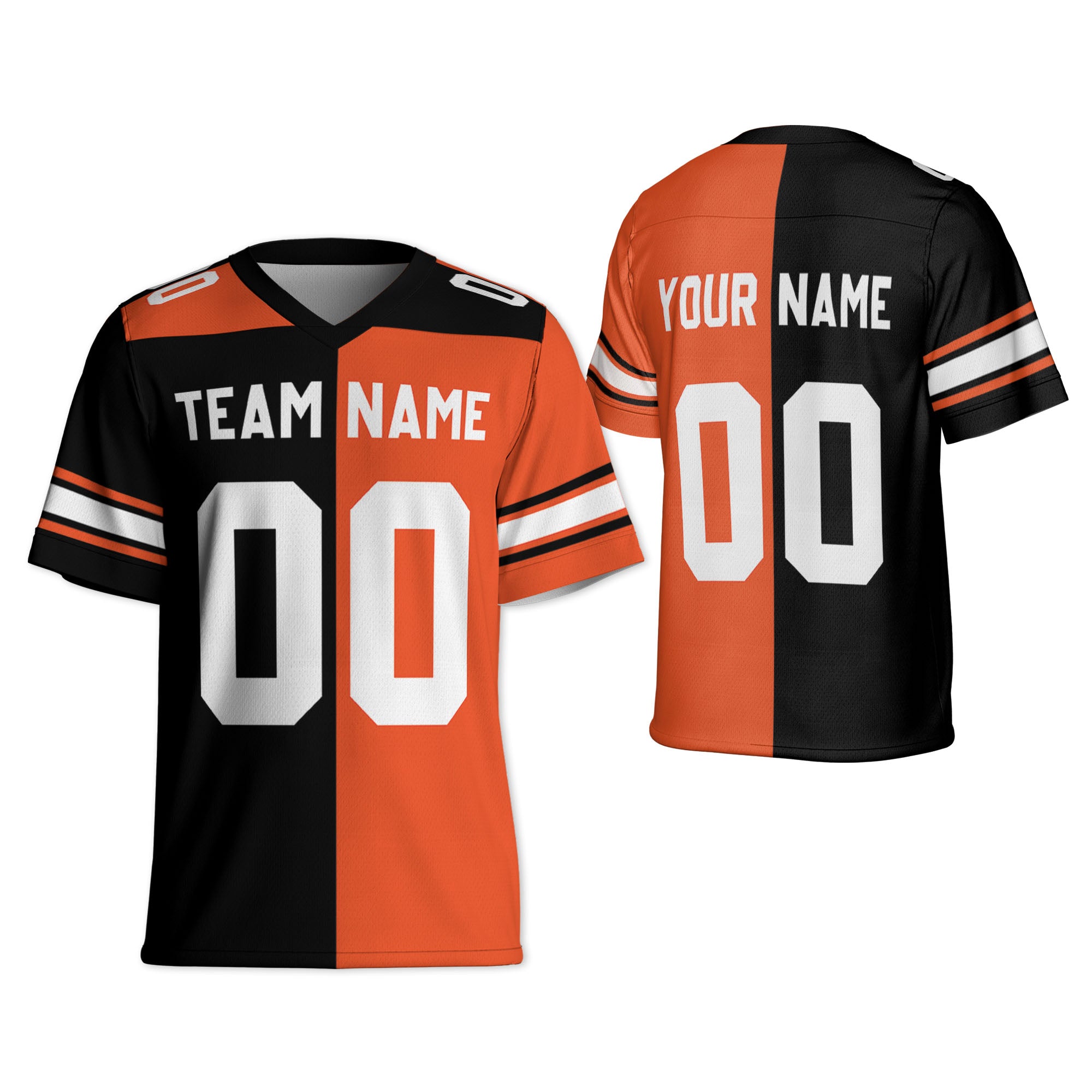 Personalized-Bengale-Jersey-Football-Half-n-Half