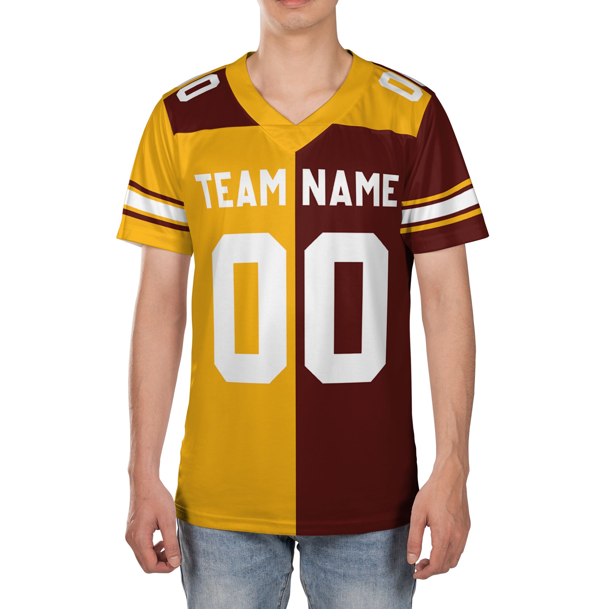 Personalized-Commanderrs-Jersey-Football-Half-n-Half