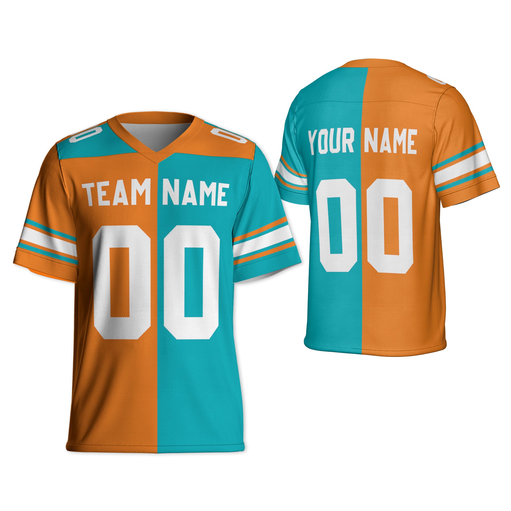 Personalized-Dolphiins-Jersey-Football-Half-n-Half