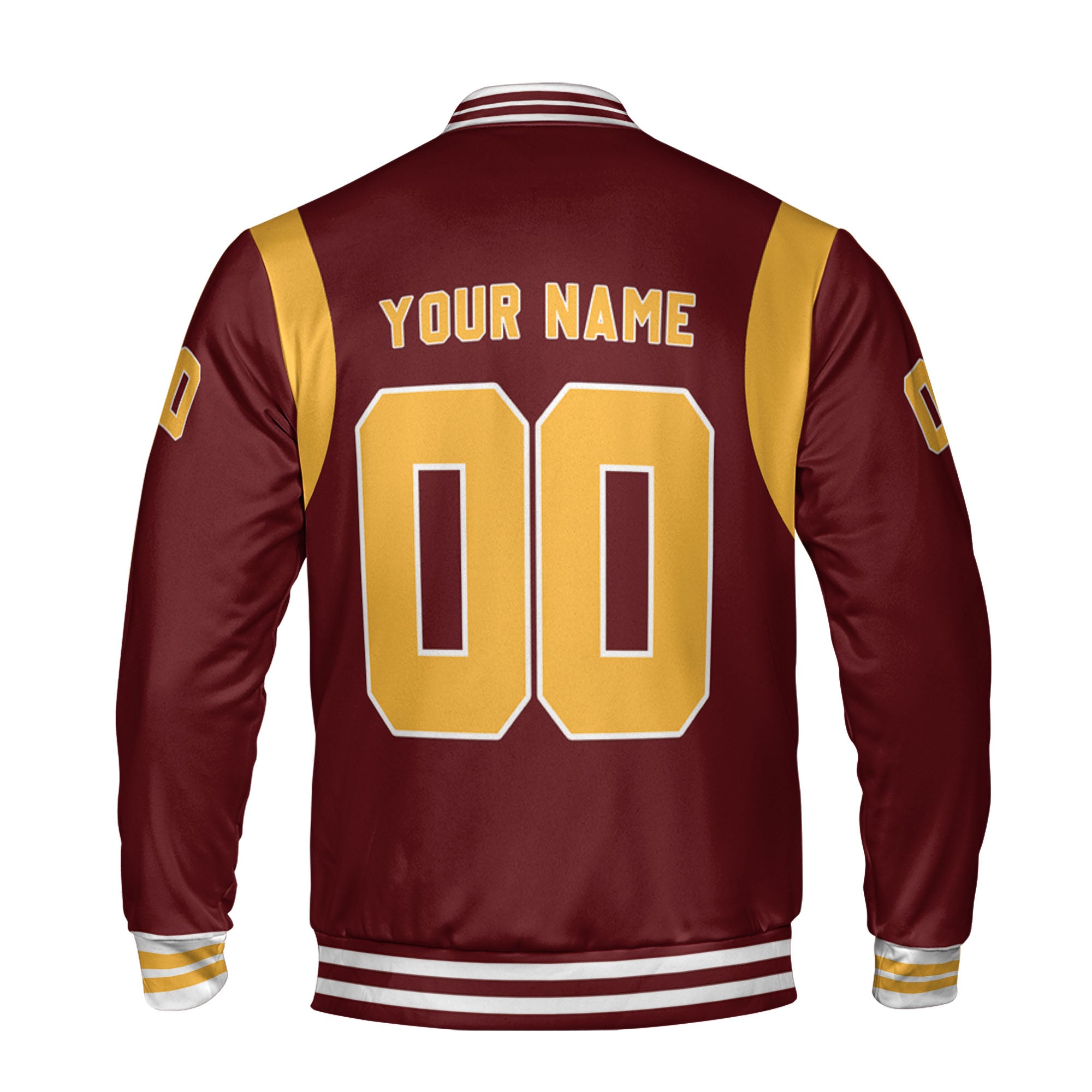 Personalized Famous Team WC Brick and Yellow Varsity I2