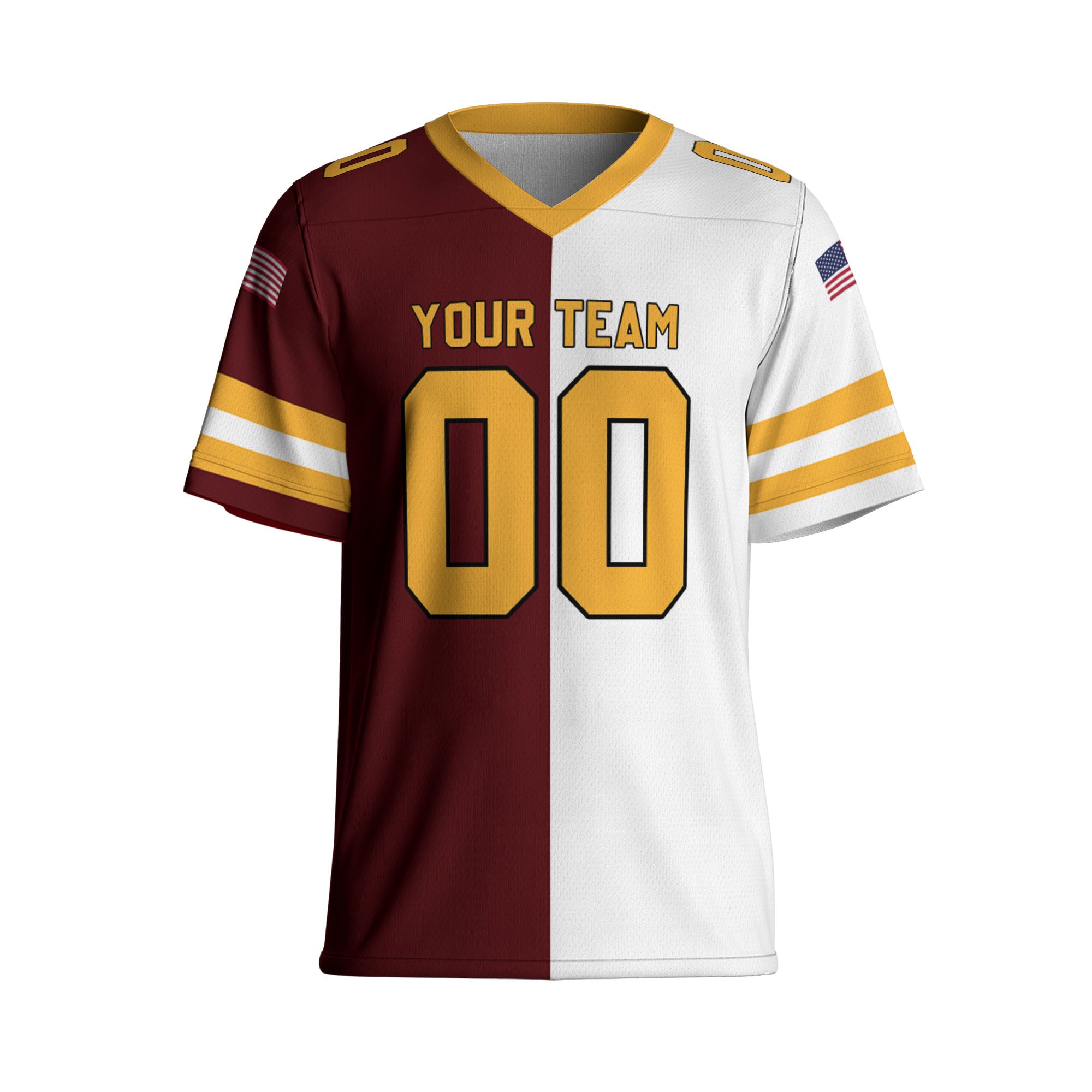 personalized-football-jersey-brown-yellow-and-white-i2-9034