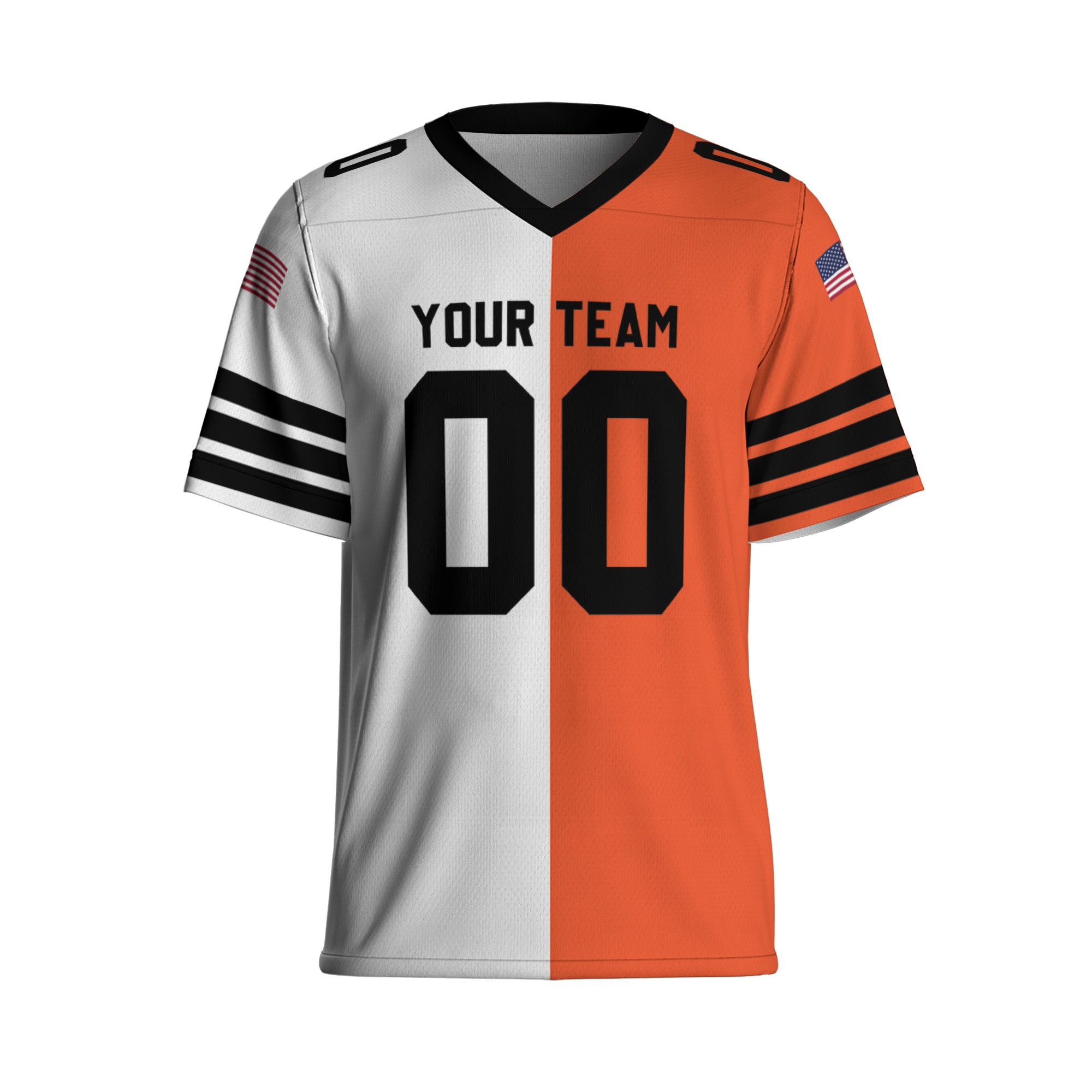 personalized-football-jersey-orange-and-white-i2-6309