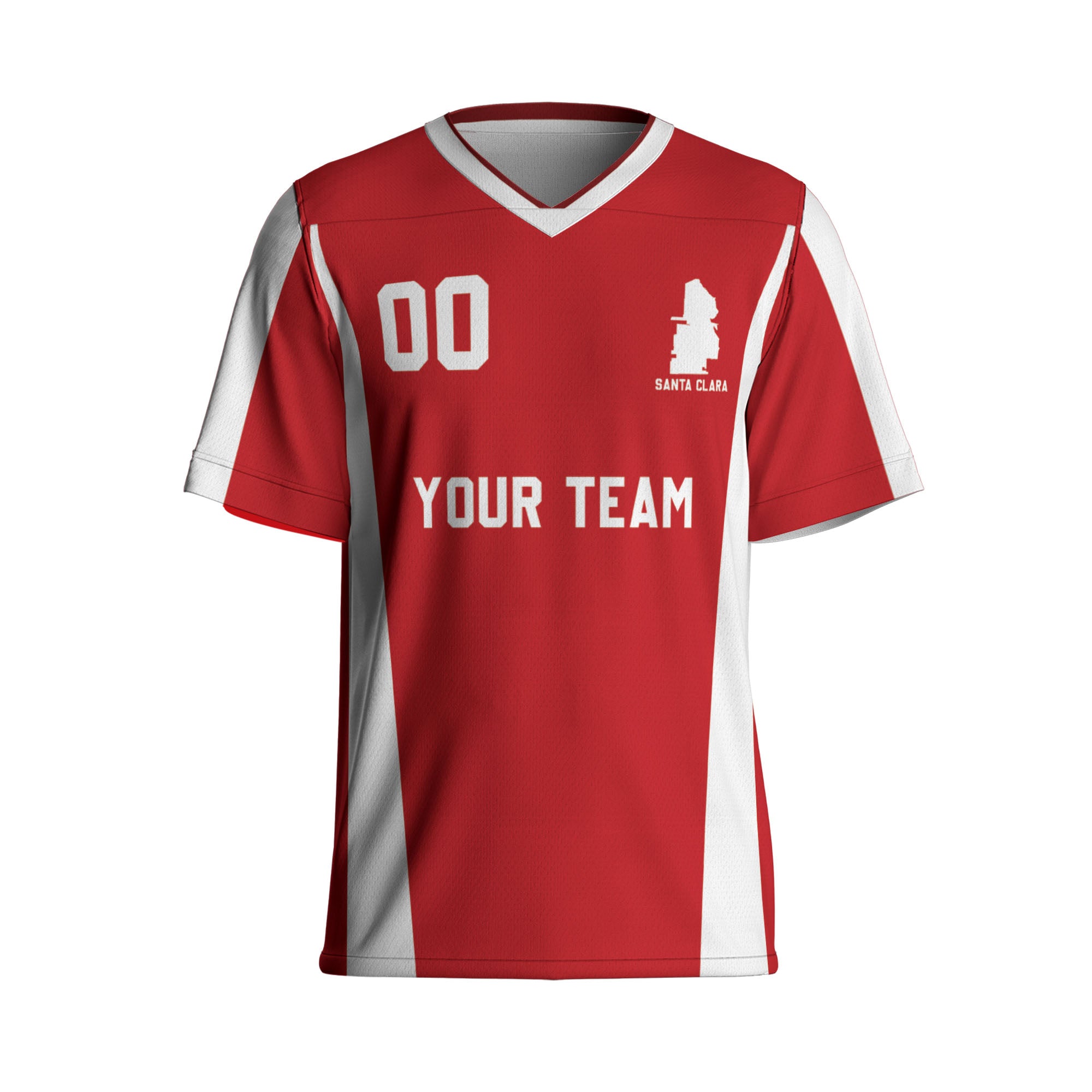Custom-Football-Jersey-RED-V-WHITE-jersey-I2
