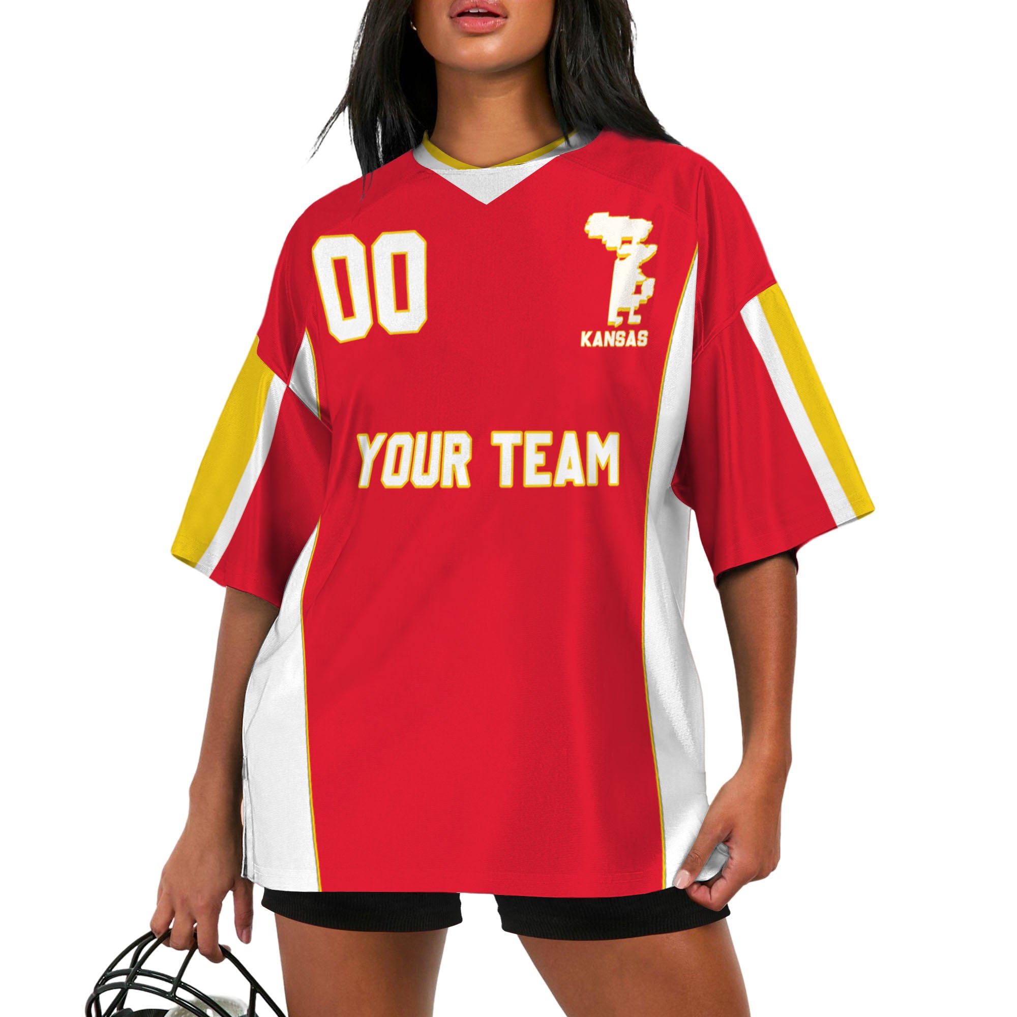 personalized-football-red-v-yellow-jersey-football-custom-i2-2786
