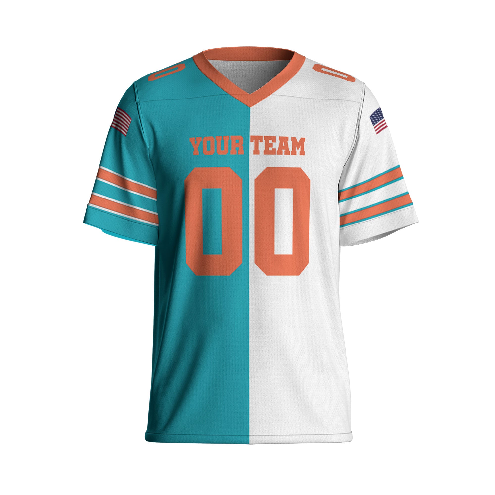 personalized-football-blue-orange-and-white-i2-2470