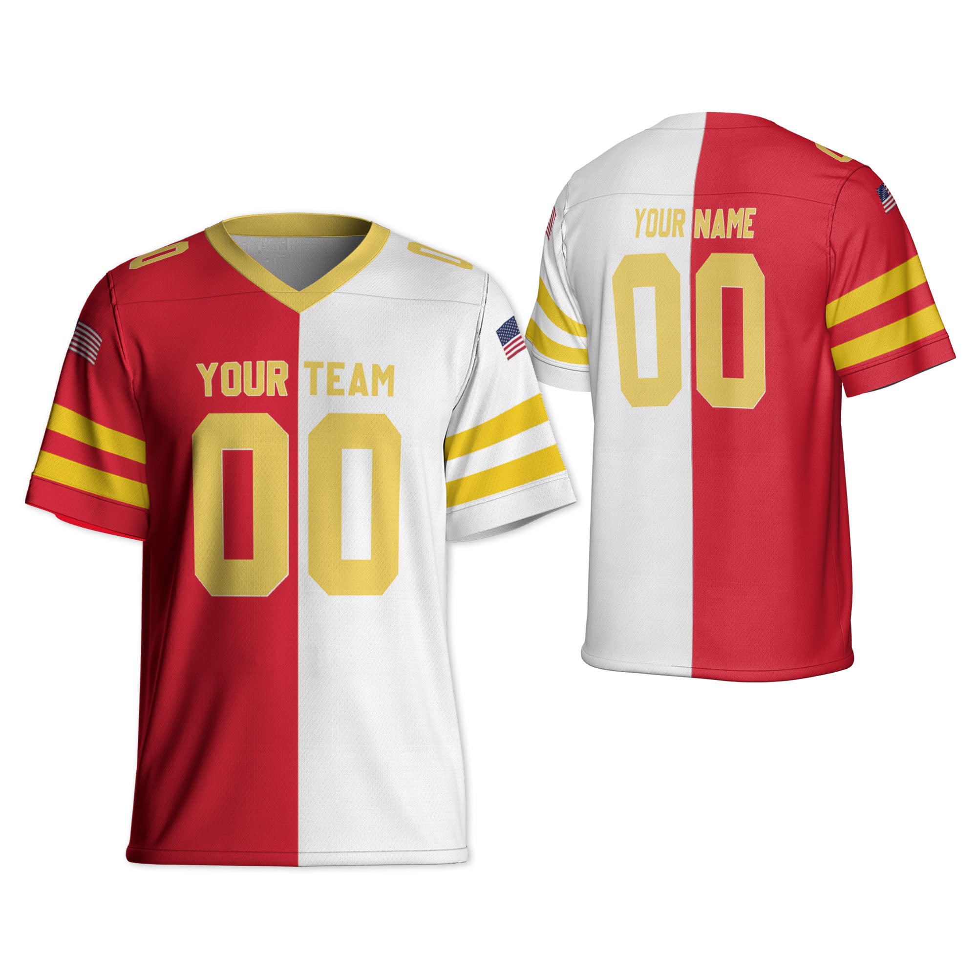 personalized-football-red-yellow-and-white-i2-7566