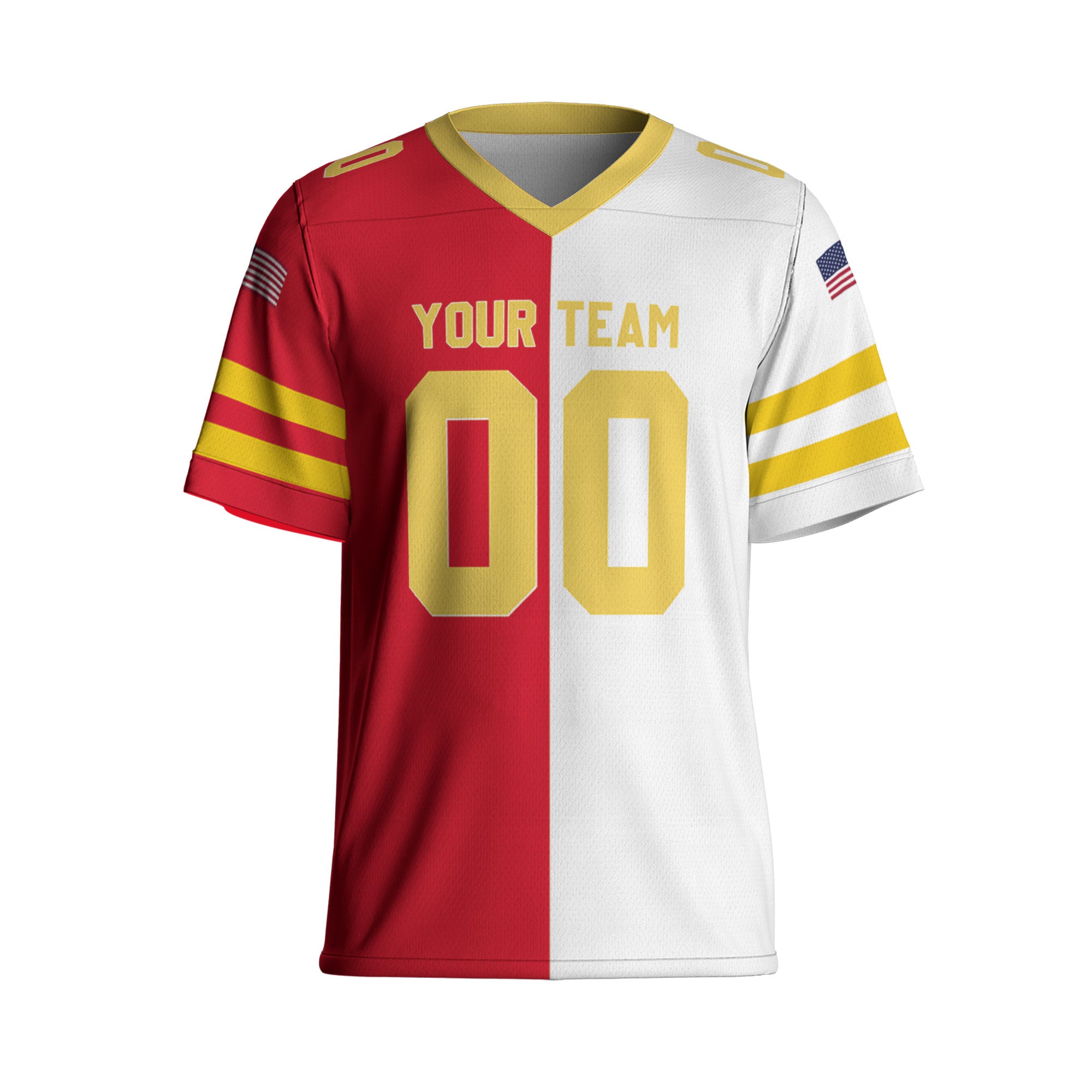personalized-football-red-yellow-and-white-i2-7566