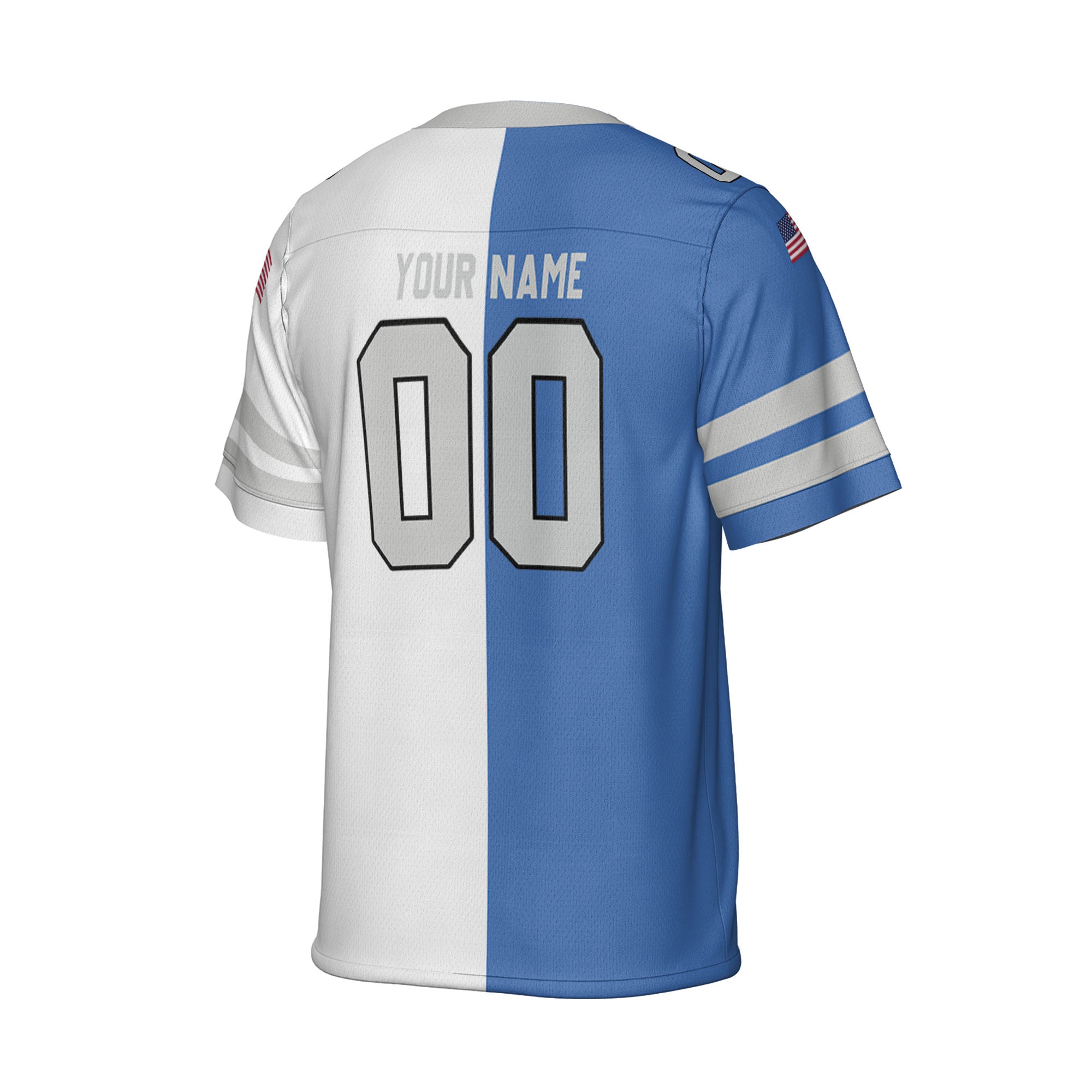 personalized-football-white-gray-and-blue-i2-4876