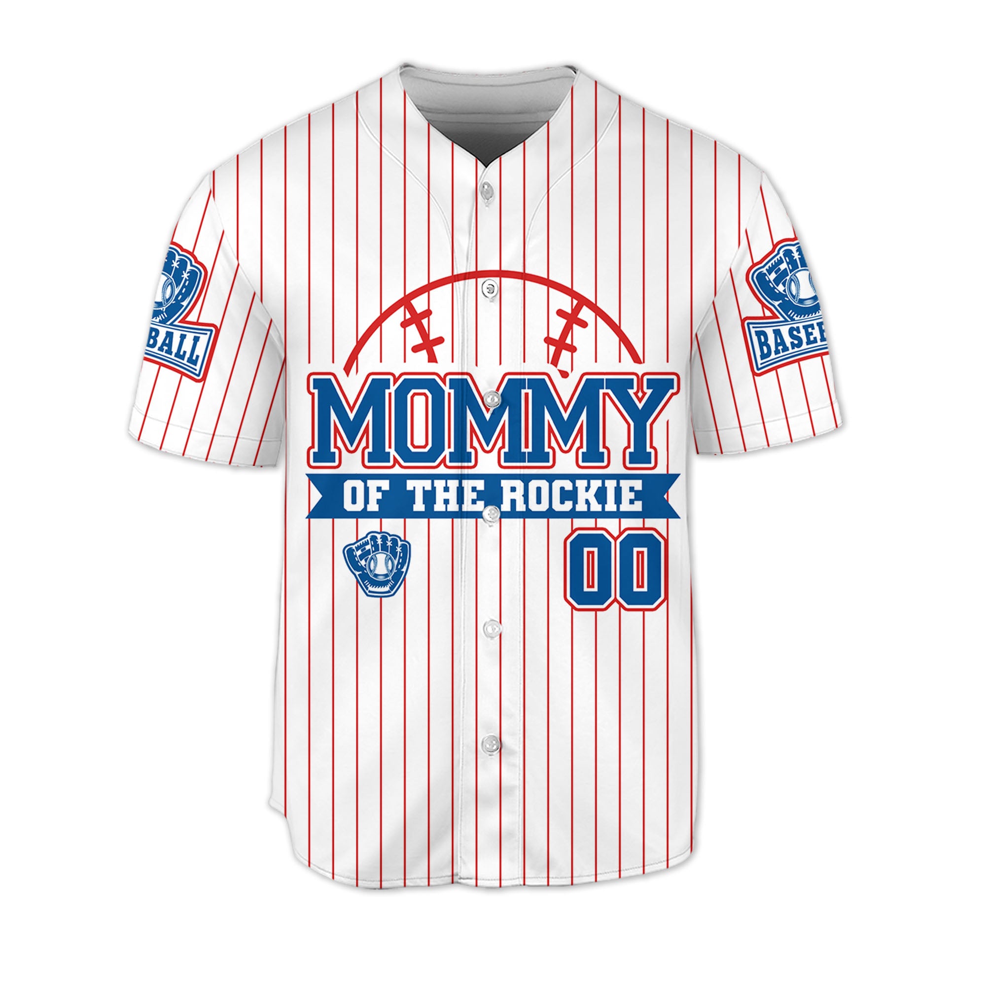 Personalized-Mommy-Of-The-Rockie-Red-Striped