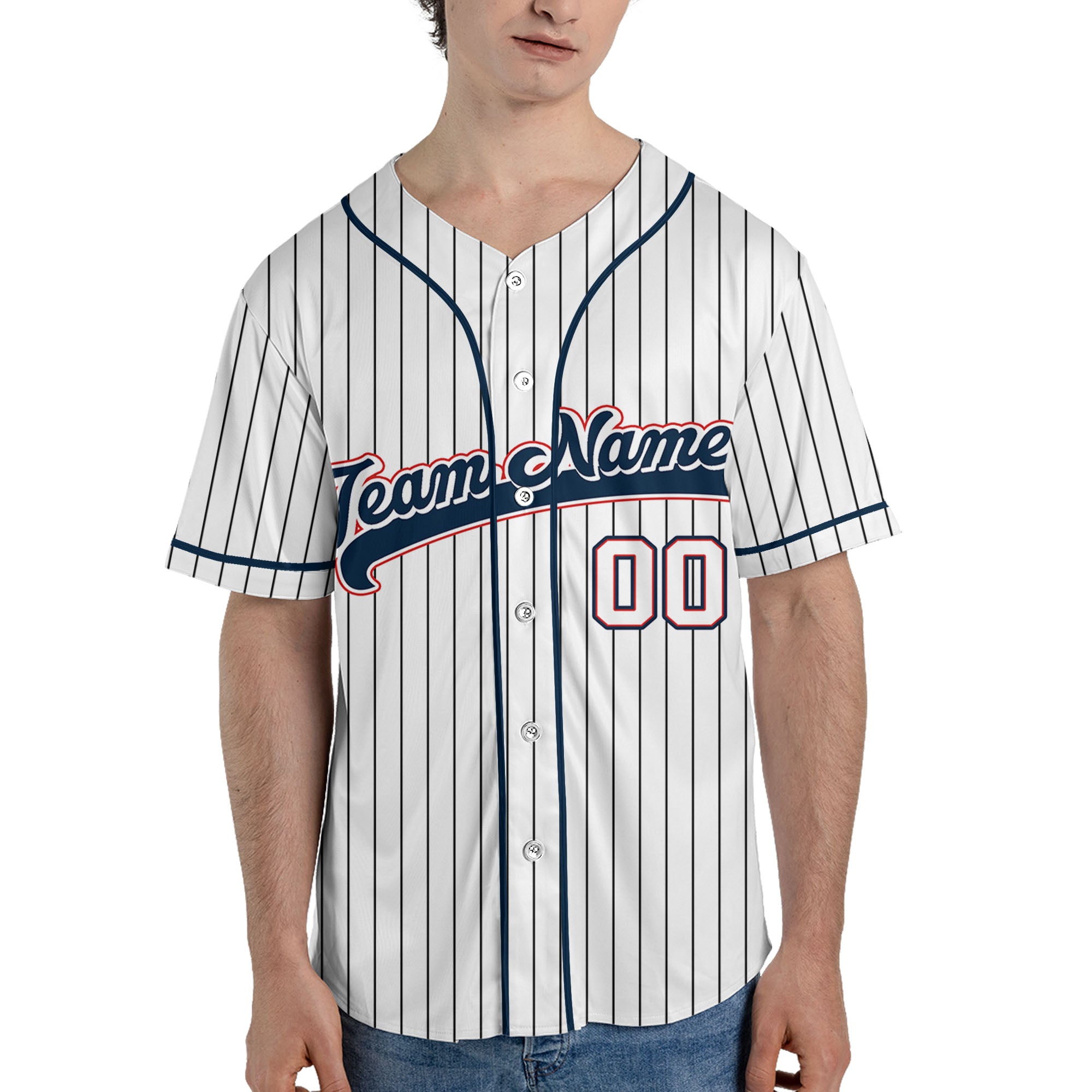 Personalized-Name-Custom-Collection-White-Black-Striped