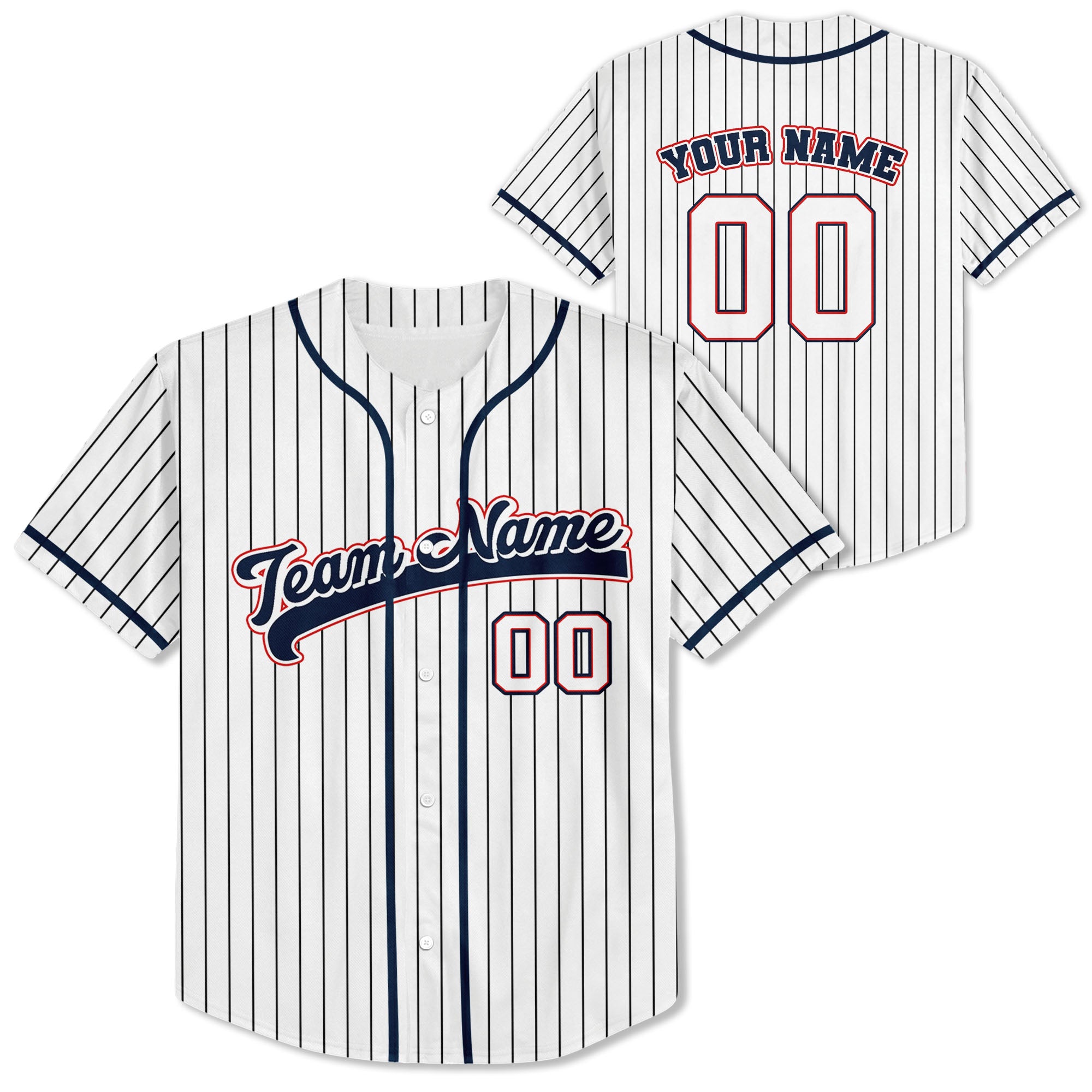 Personalized-Name-Custom-Collection-White-Black-Striped