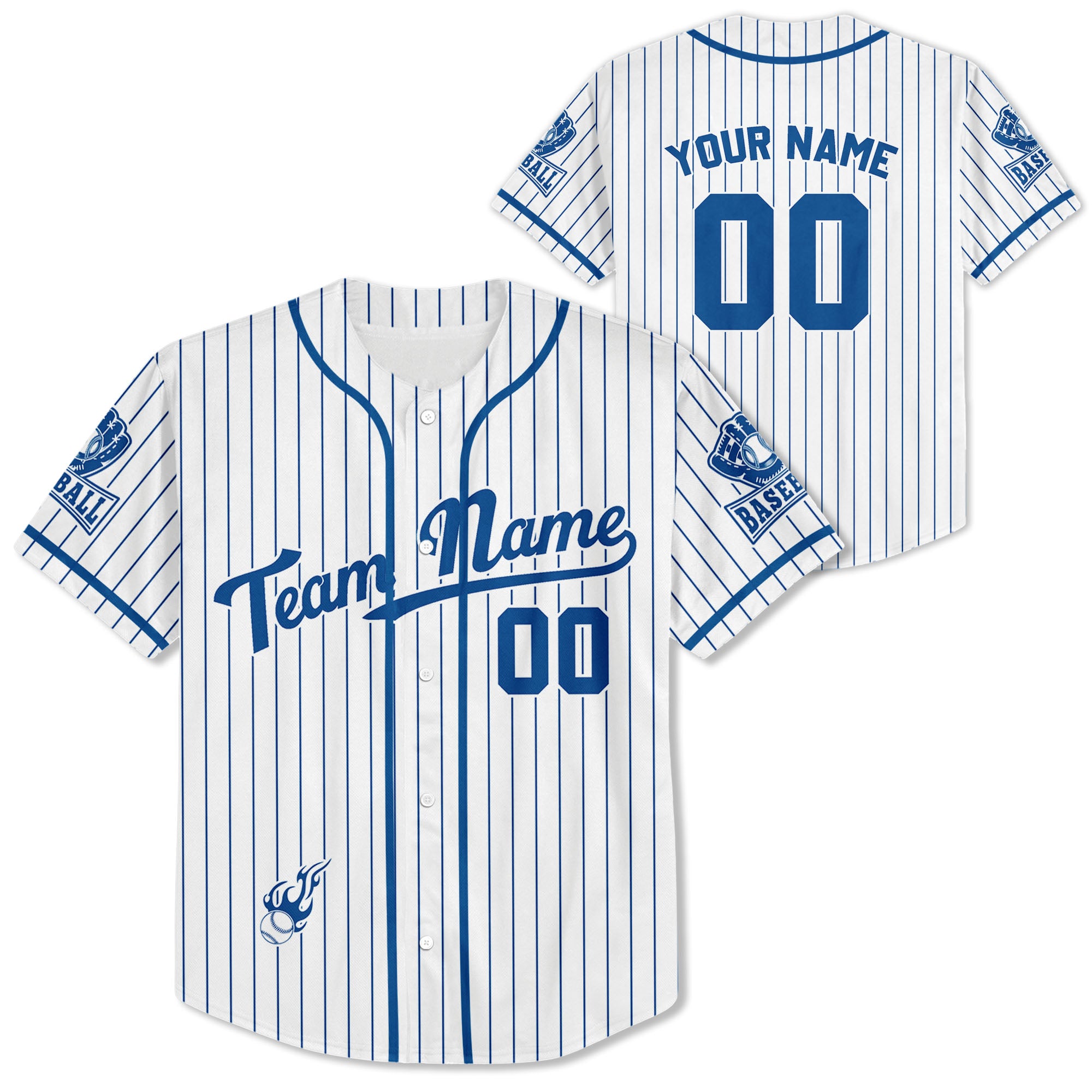 Personalized-Name-Custom-Request-Striped-Bue