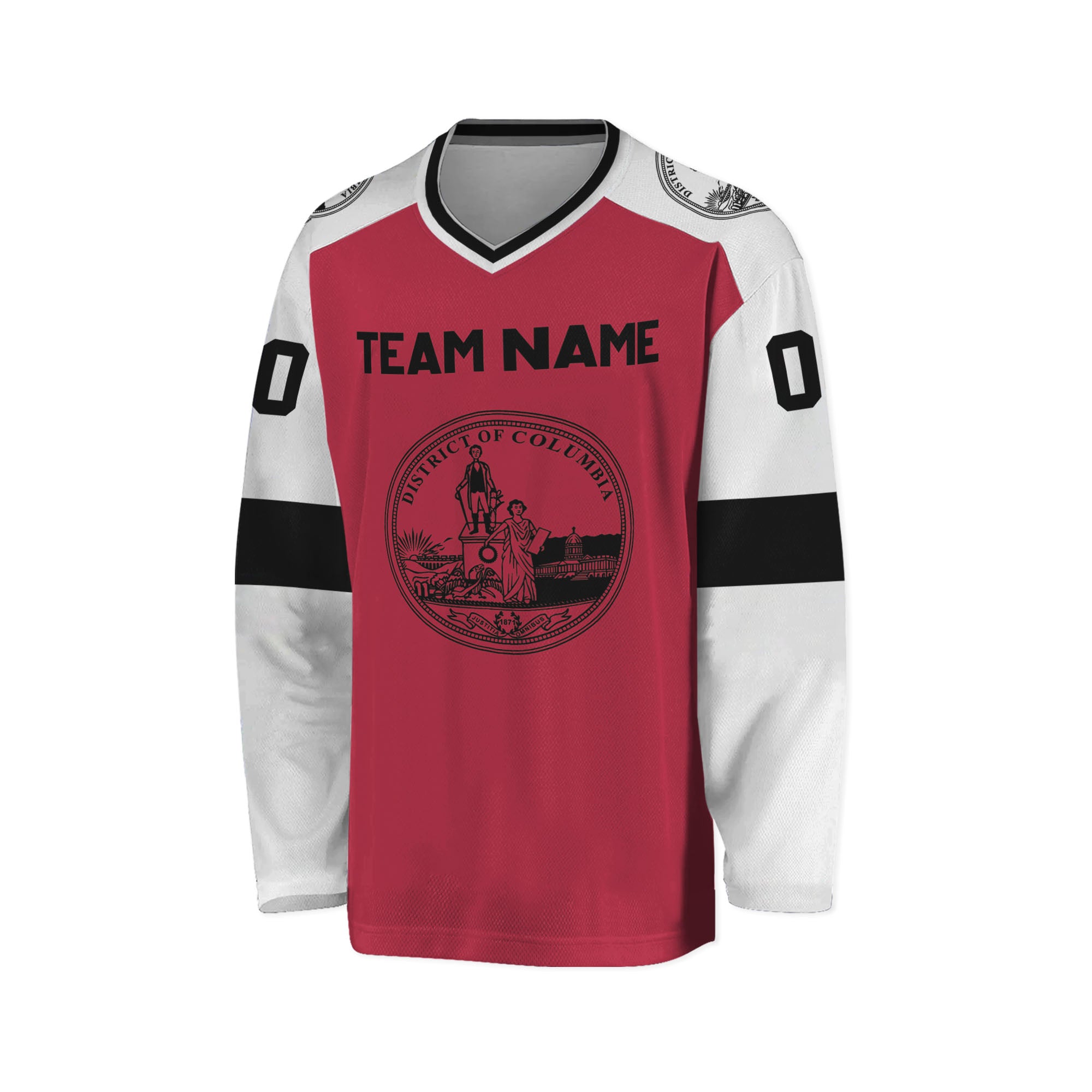 personalized-number-hockey-jersey-i21-red-white-7260