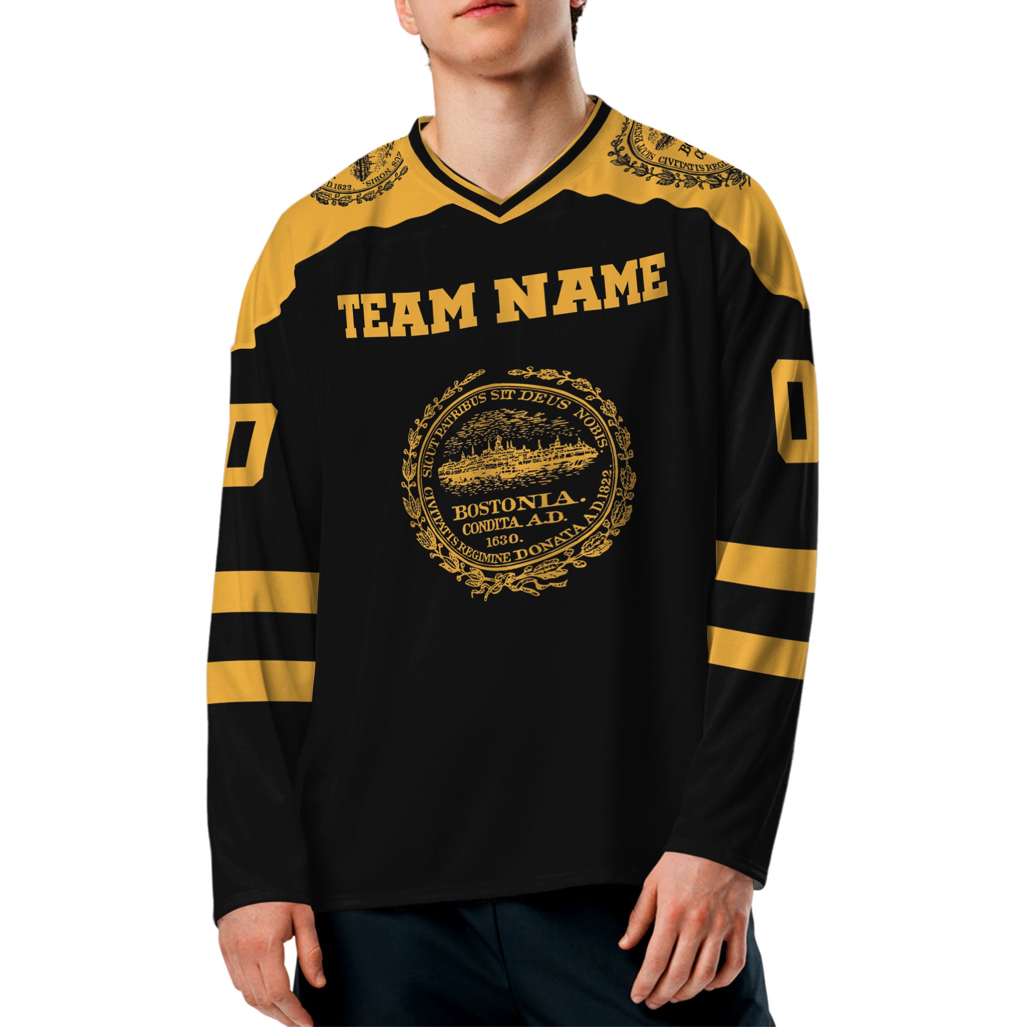 personalized-number-hockey-jersey-i2-black-yellow-9382
