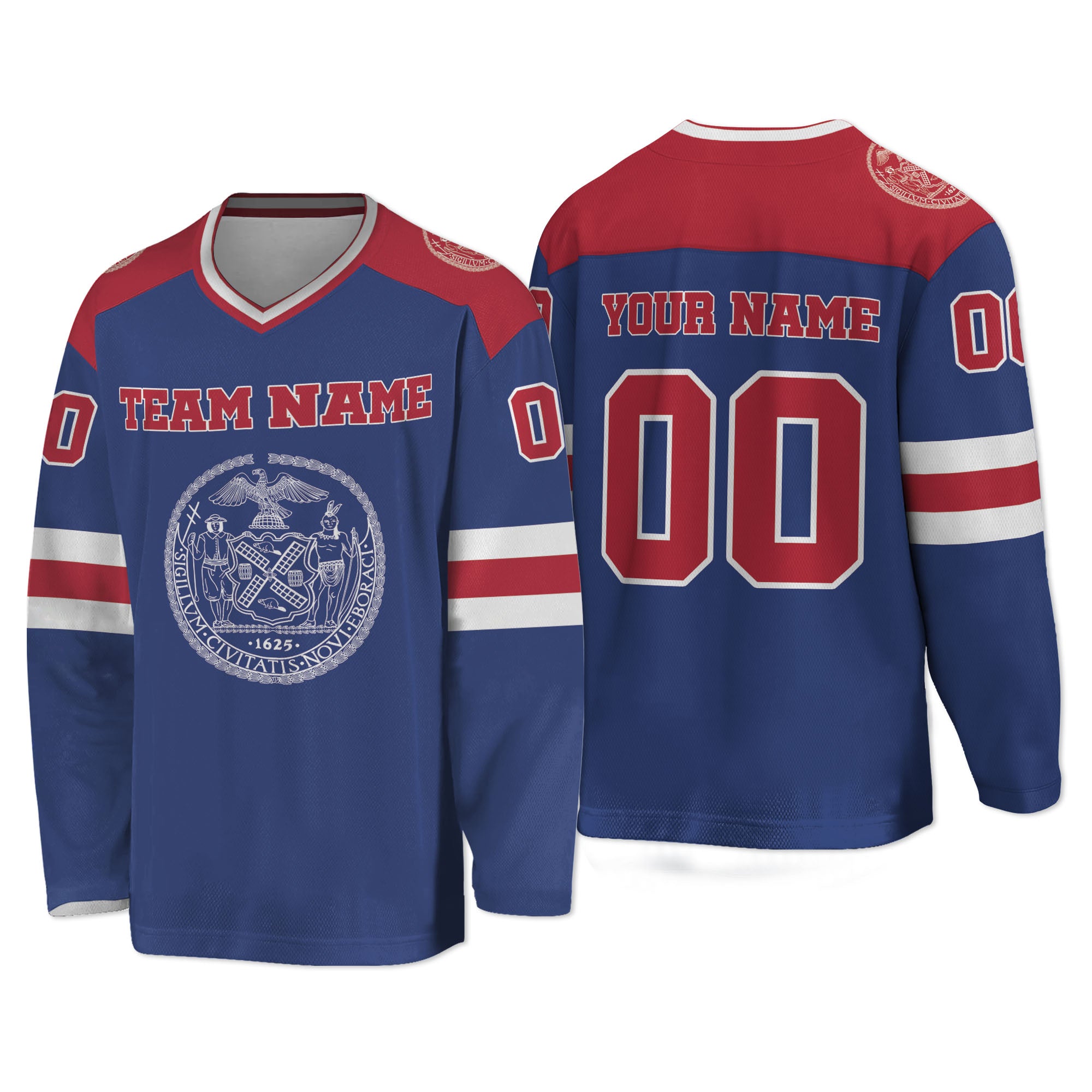 personalized-number-hockey-jersey-i2-red-blue-5365