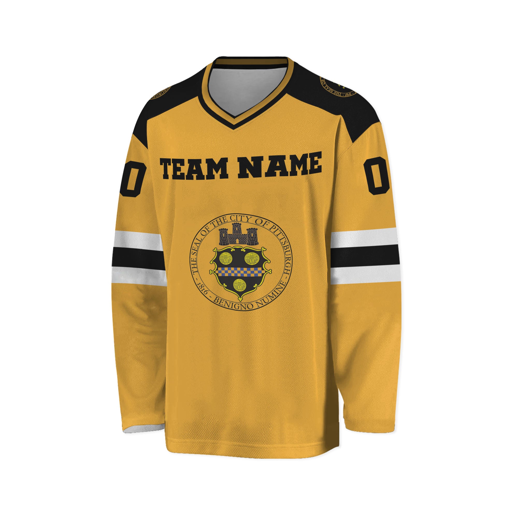 personalized-number-hockey-jersey-i2-yellow-black-4297