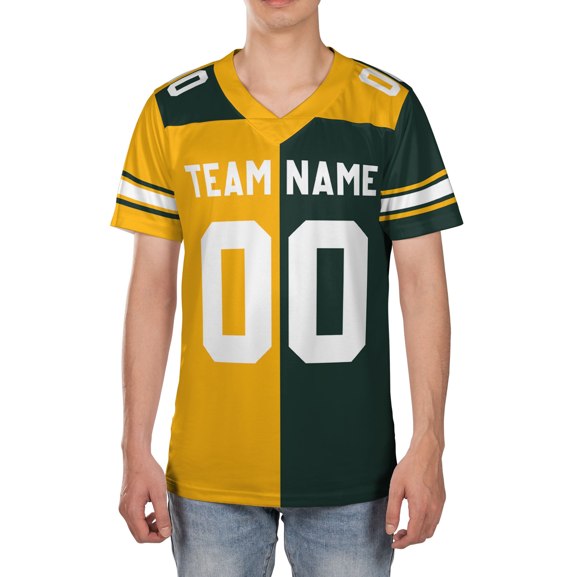 Personalized-Packeers-Jersey-Football-Half-n-Half