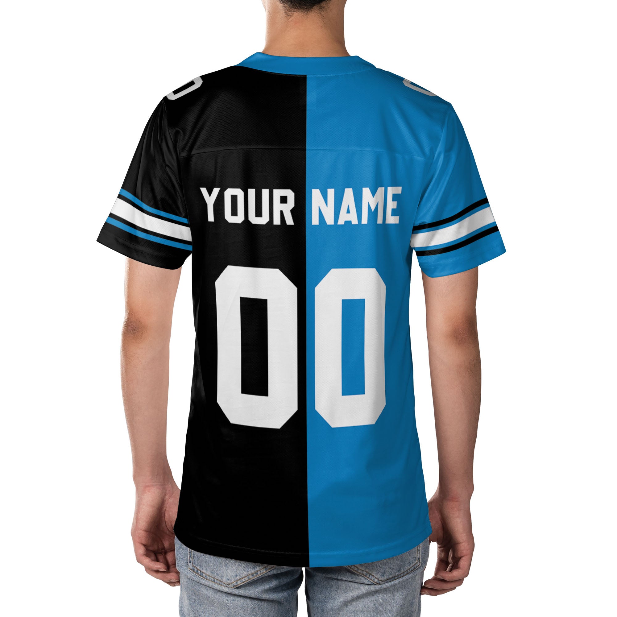 Personalized-Pantherrs-Jersey-Football-Half-n-Half