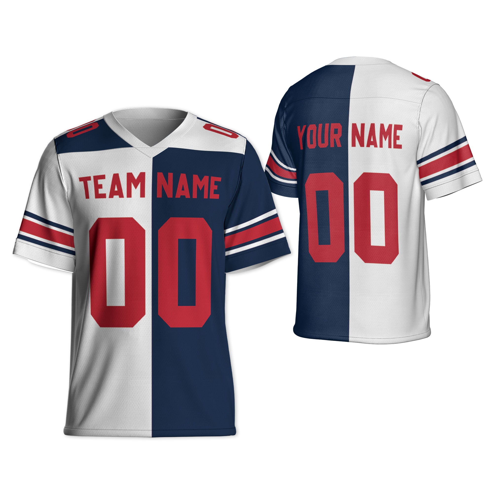 Personalized-Patriotts-Jersey-Football-Half-n-Half