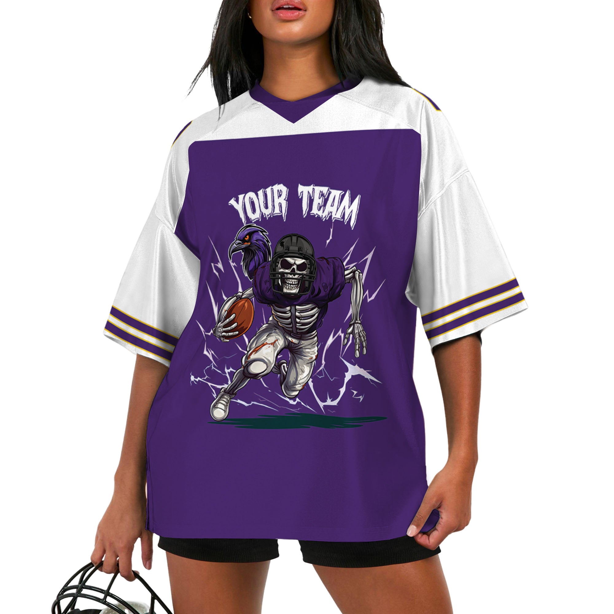 personalized-skeleton-football-jersey-football-custom-white-purple-i2-8941