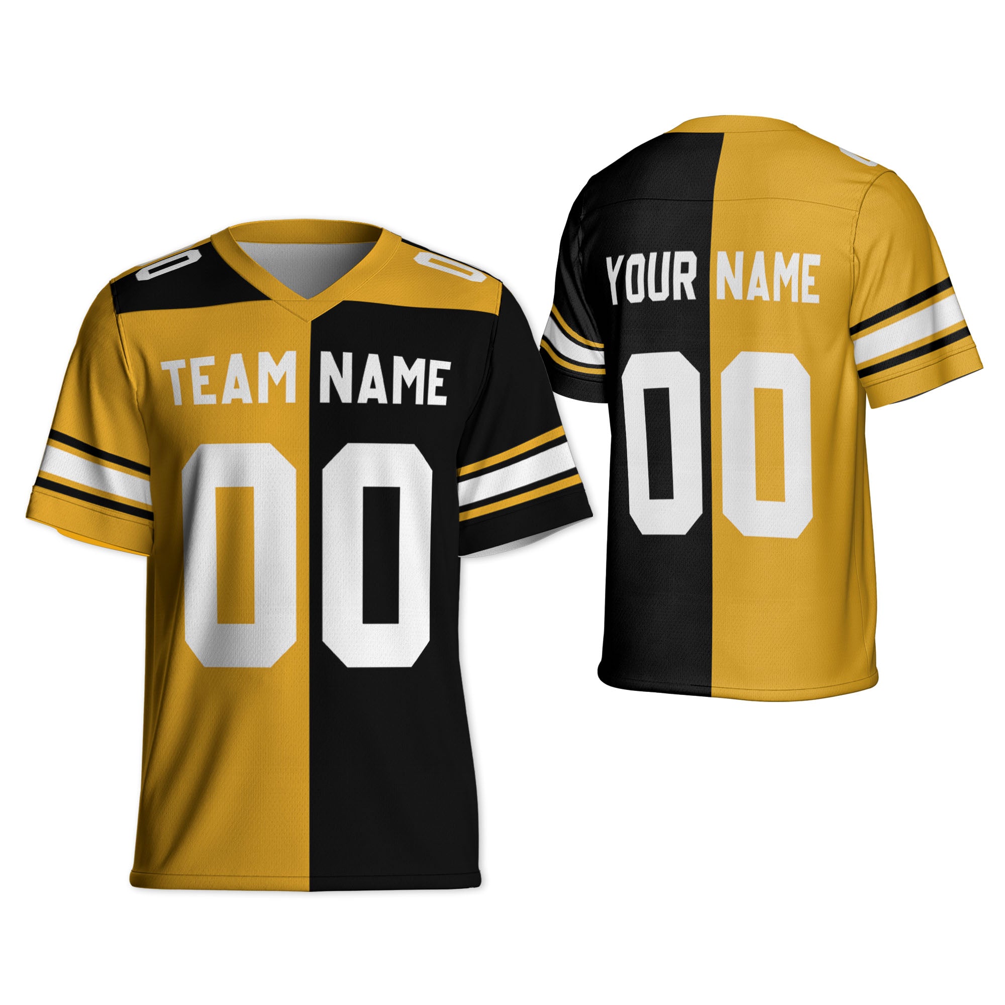 Personalized-Steeleers-Jersey-Football-Half-n-Half
