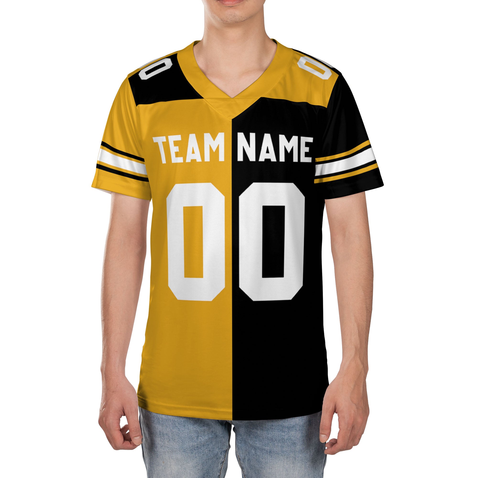 Personalized-Steeleers-Jersey-Football-Half-n-Half