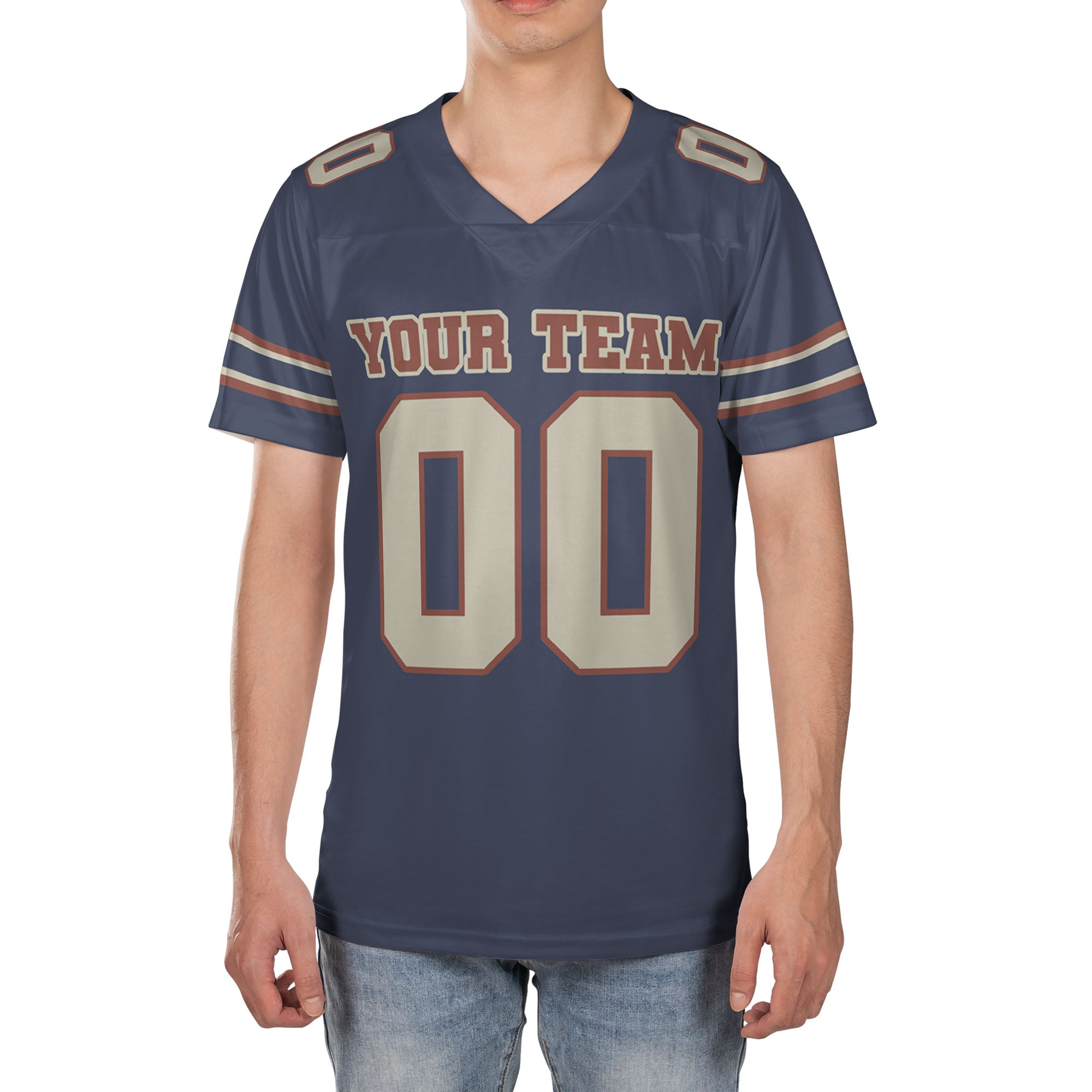 Personalized-Team-Name-And-Number-Classic-Vintage-Navy