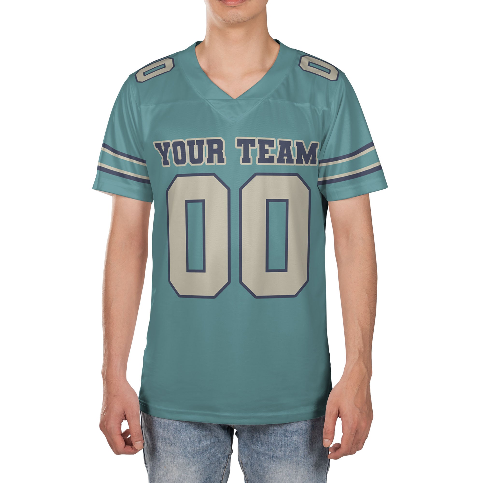 Personalized-Team-Name-And-Number-Classic-Vintage-Turquoise-Blue