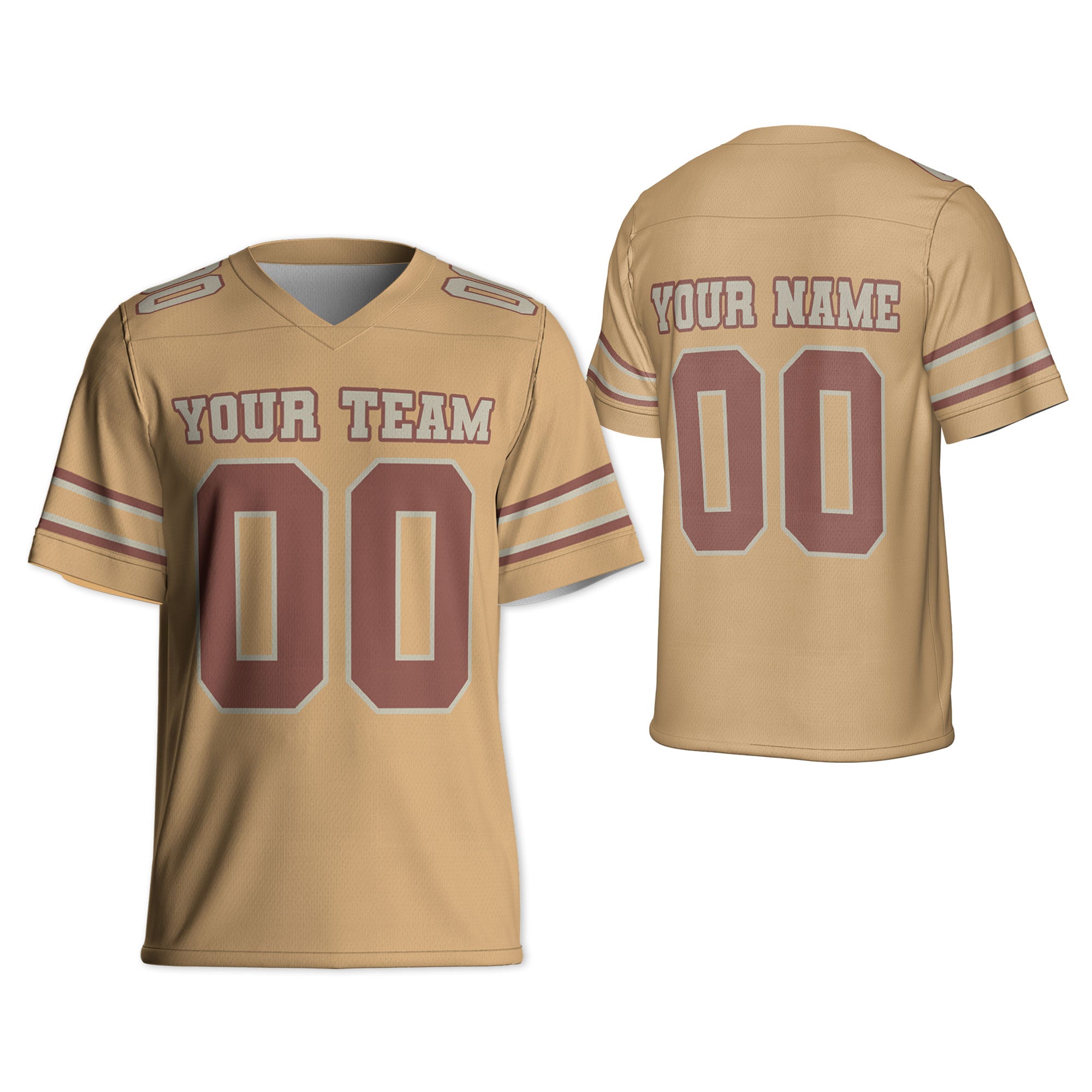 Personalized-Team-Name-And-Number-Classic-Vintage-Yellow-Orange