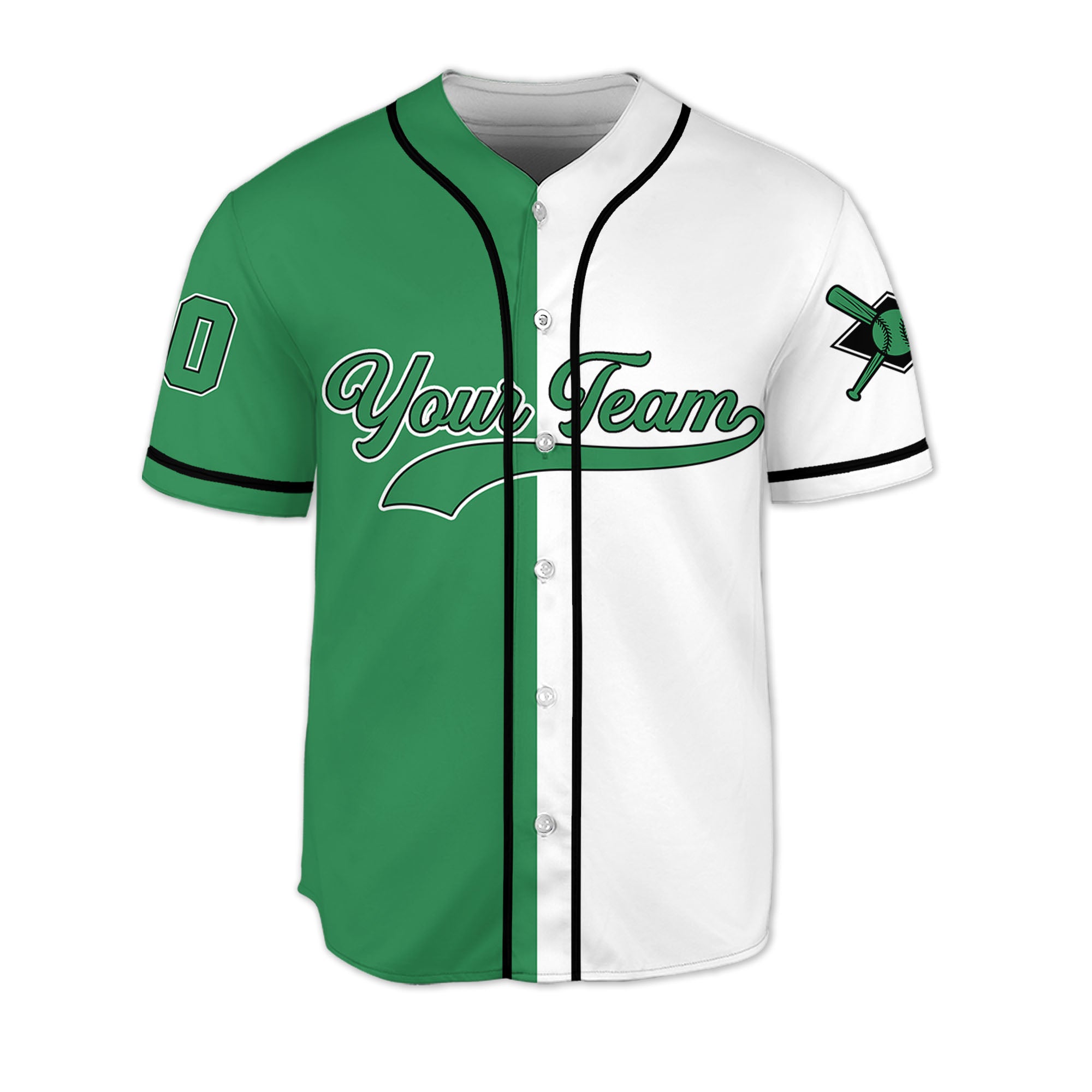 Personalized-Team-Name-And-Number-Collection-Green-White