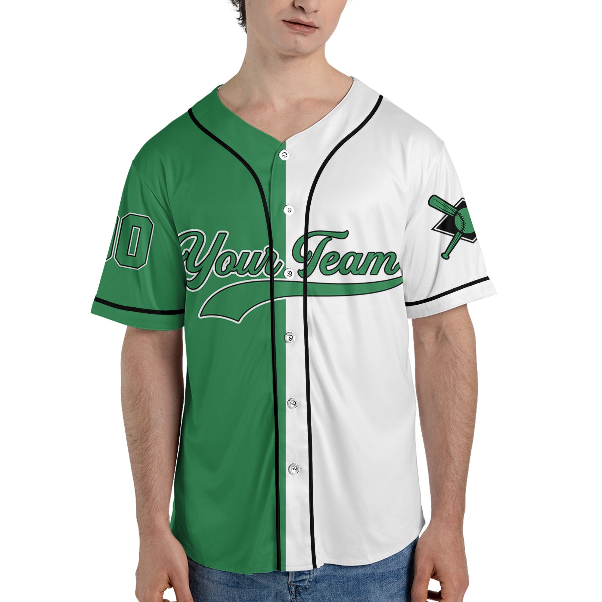 Personalized-Team-Name-And-Number-Collection-Green-White