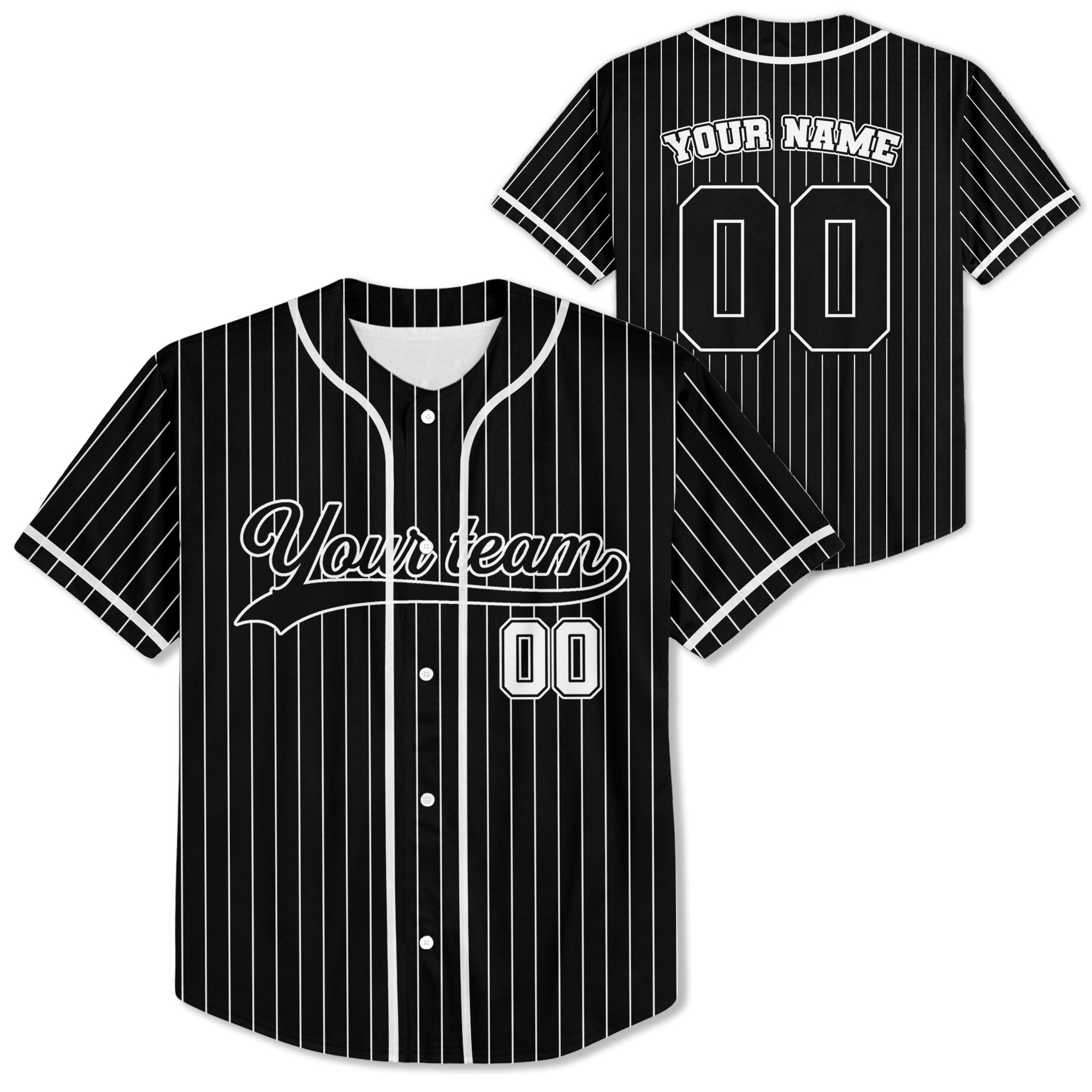 Personalized-Team-Name-And-Number-Collection-Lover-Black