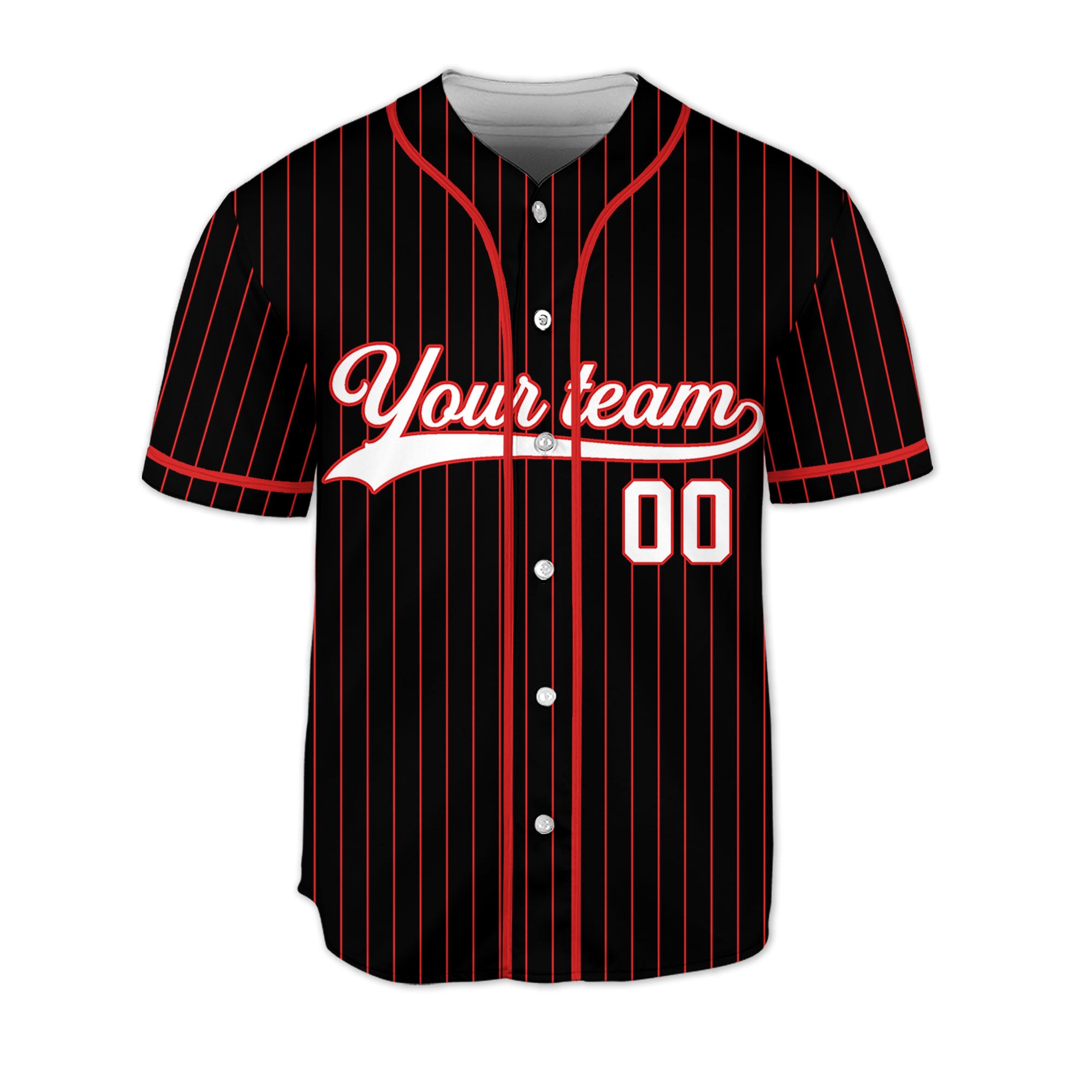 Personalized-Team-Name-And-Number-Collection-Lover-Black-Red