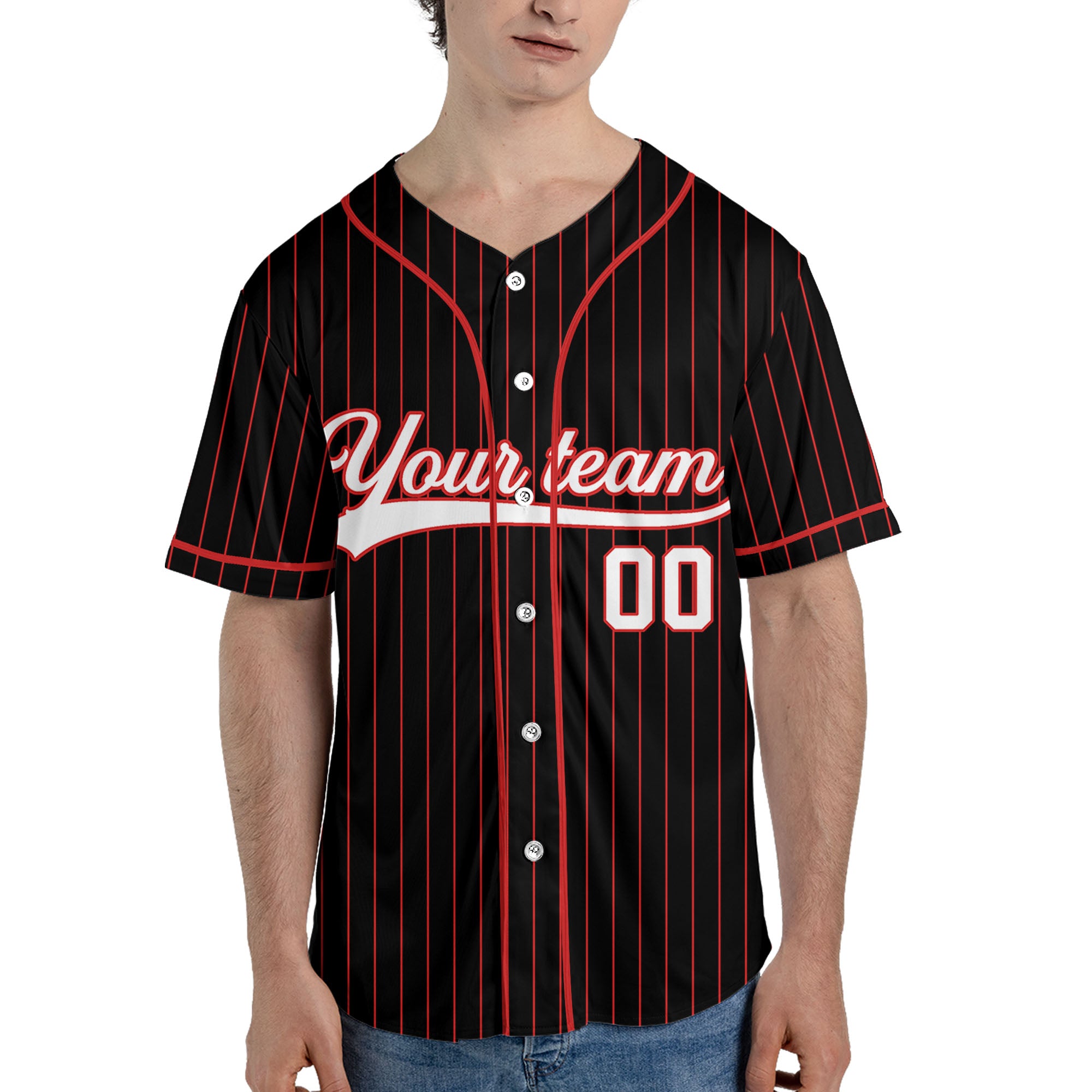Personalized-Team-Name-And-Number-Collection-Lover-Black-Red