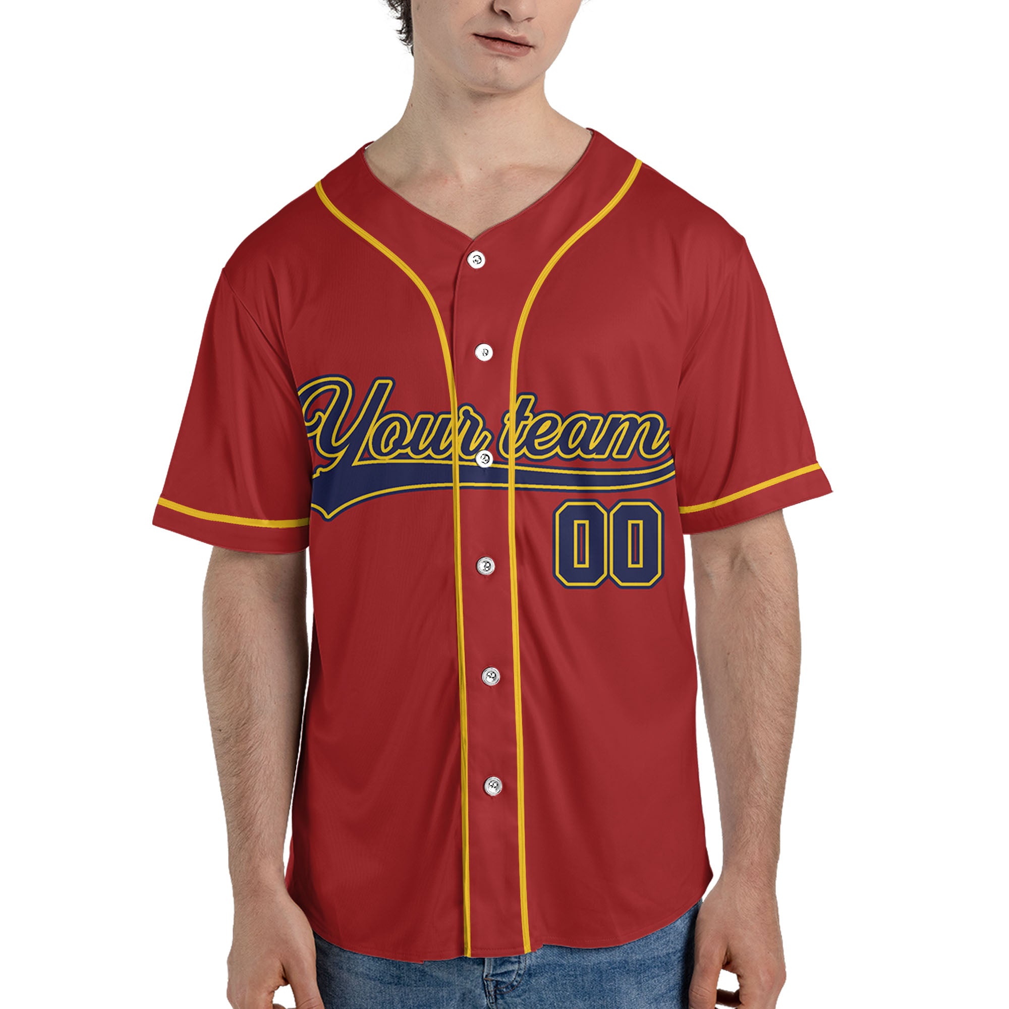 Personalized-Team-Name-And-Number-Collection-Lover-Red
