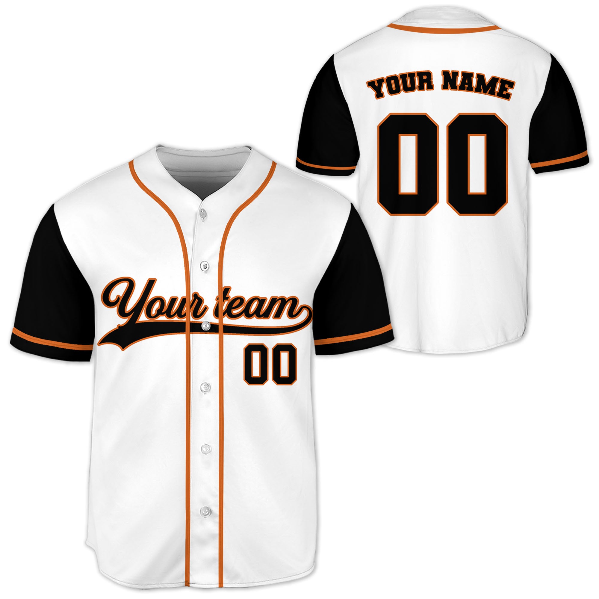 Personalized-Team-Name-And-Number-Collection-Lover-White-Black-Sleeve